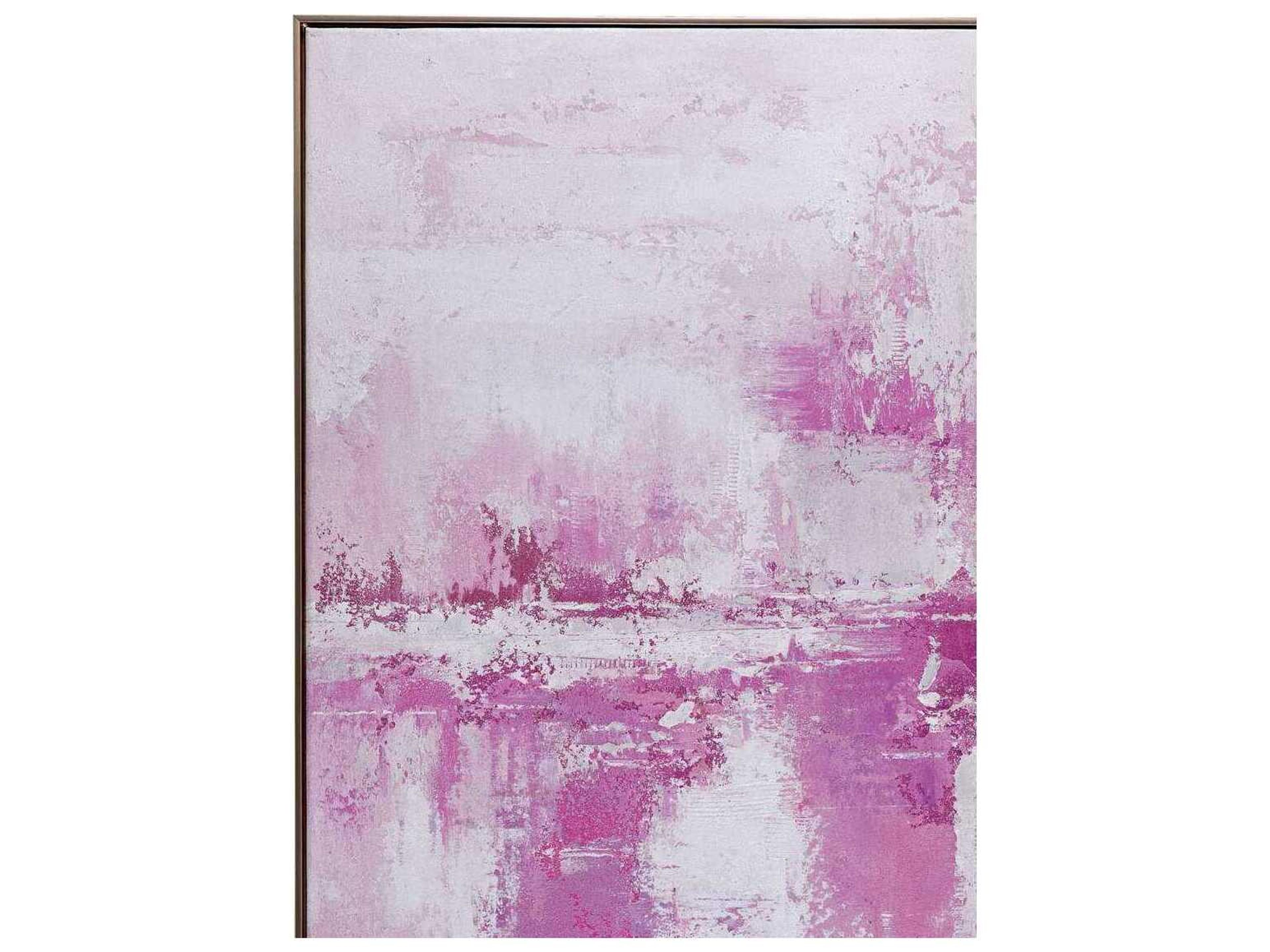 Bassett Mirror 40" Silver Settled Wall Art