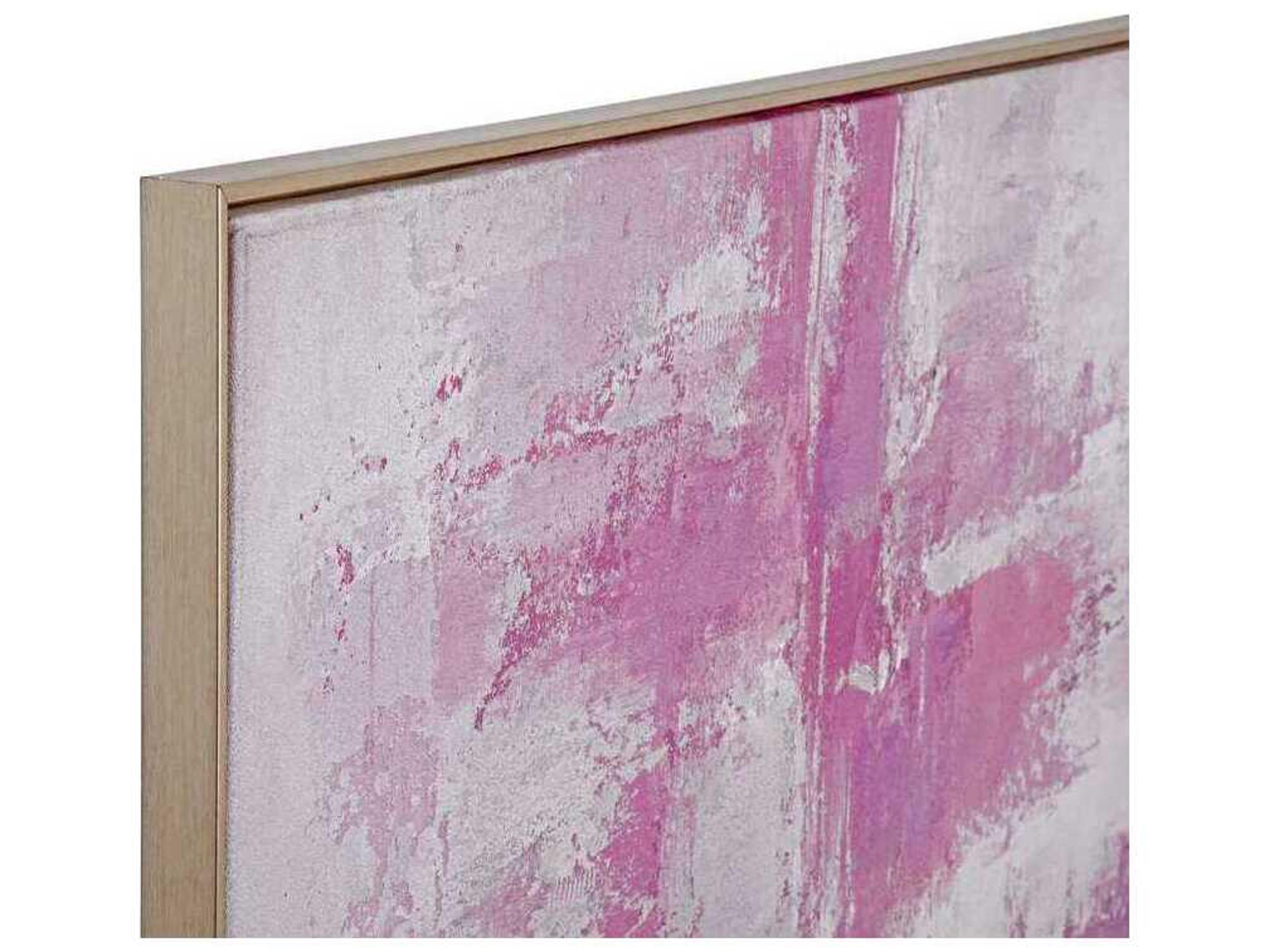 Bassett Mirror 40" Silver Settled Wall Art