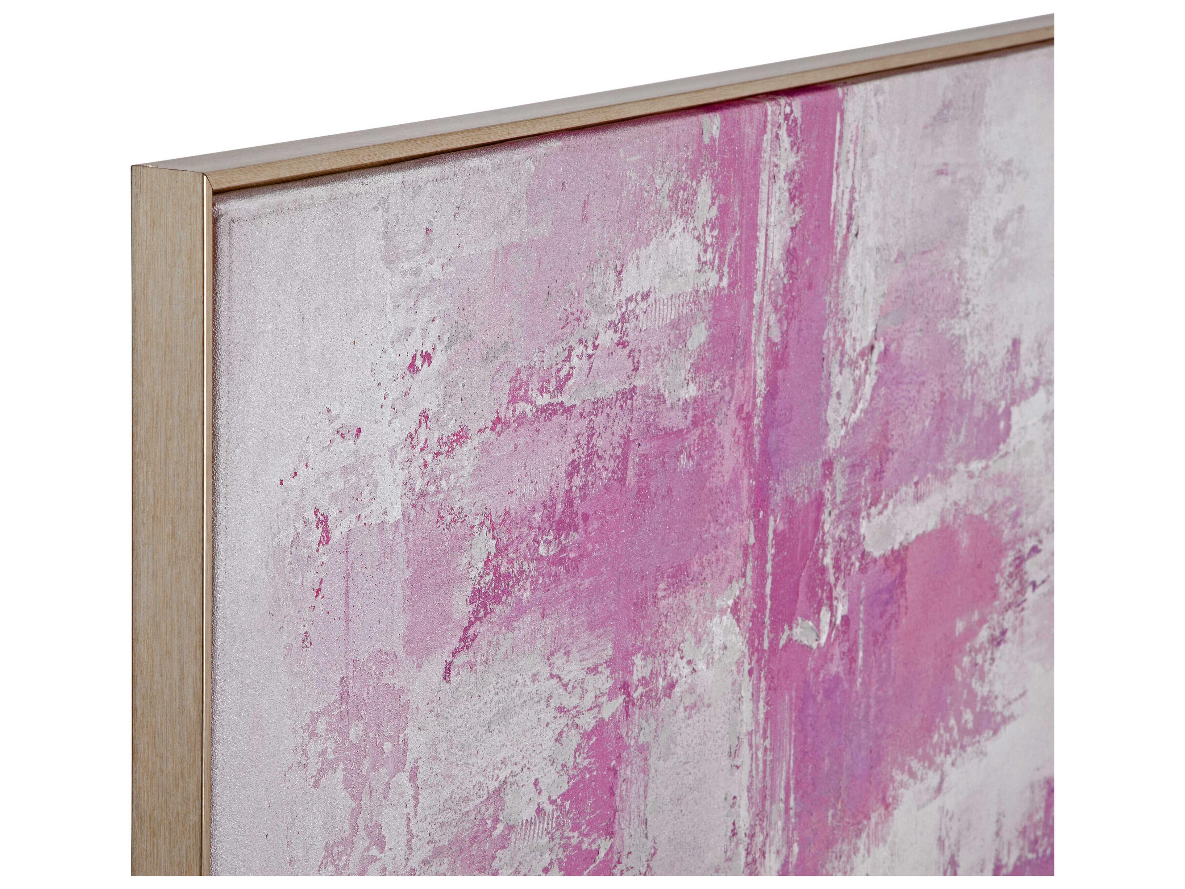 Bassett Mirror 40" Silver Settled Wall Art