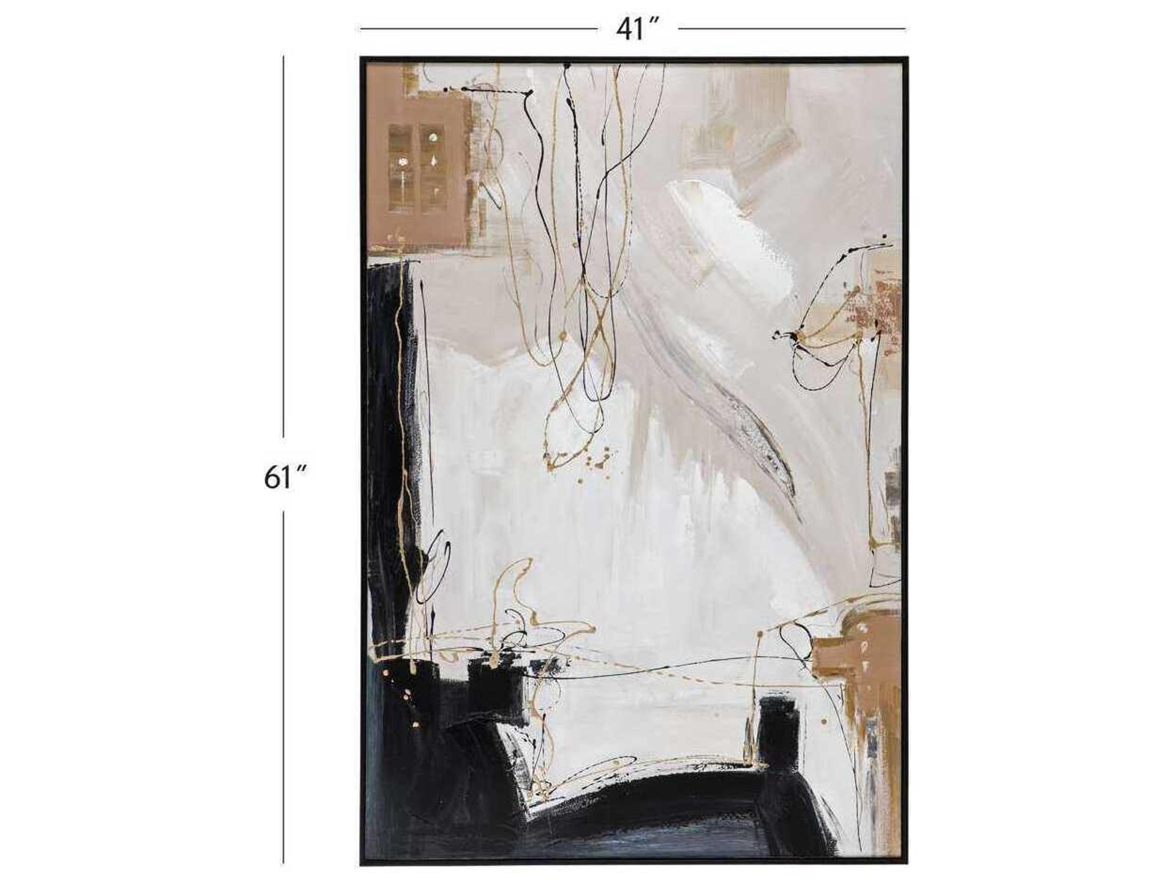 Bassett Mirror 41" Brown Additions Wall Art