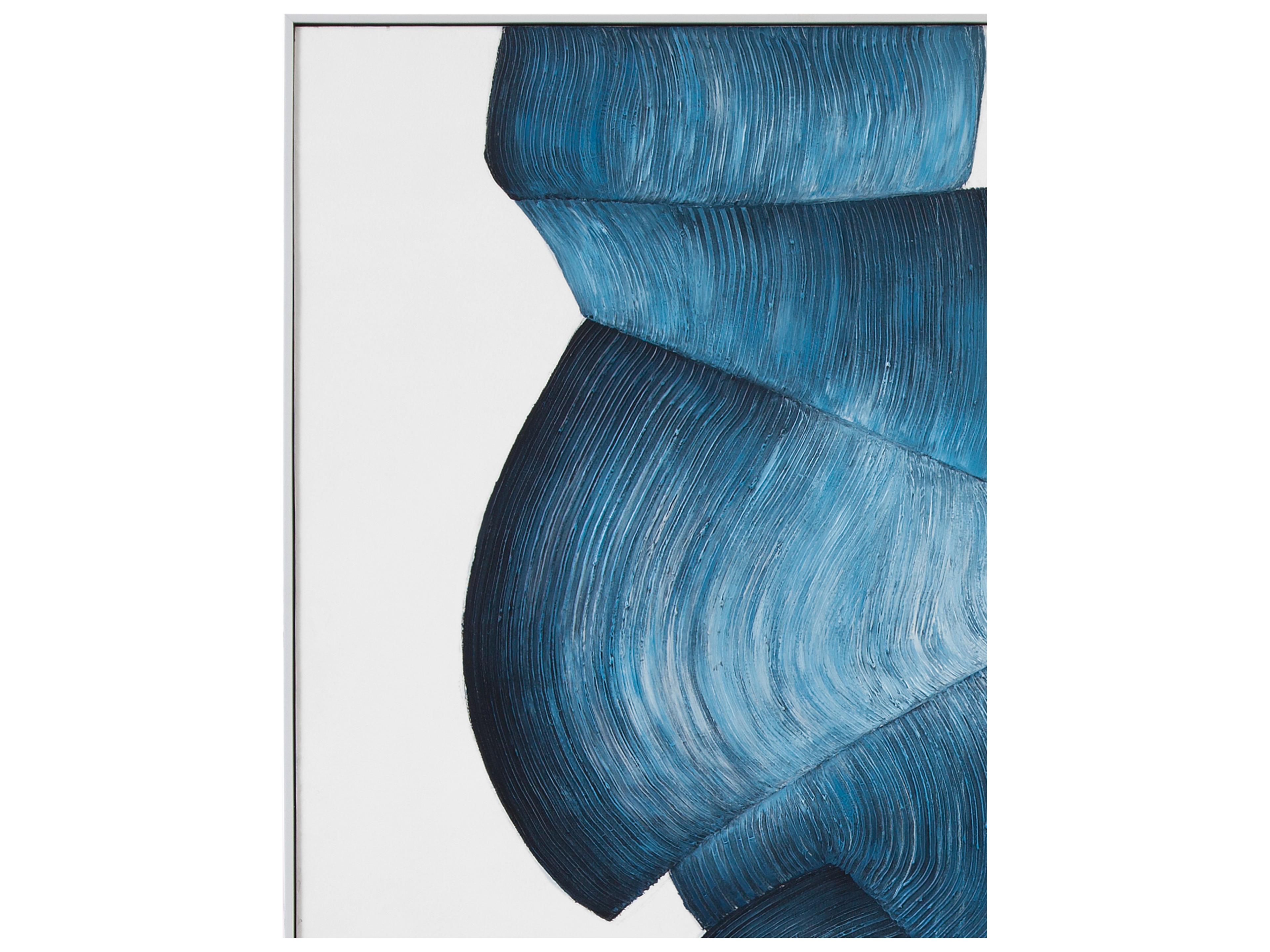 Bassett Mirror Ribbons Framed Canvas Wall Art