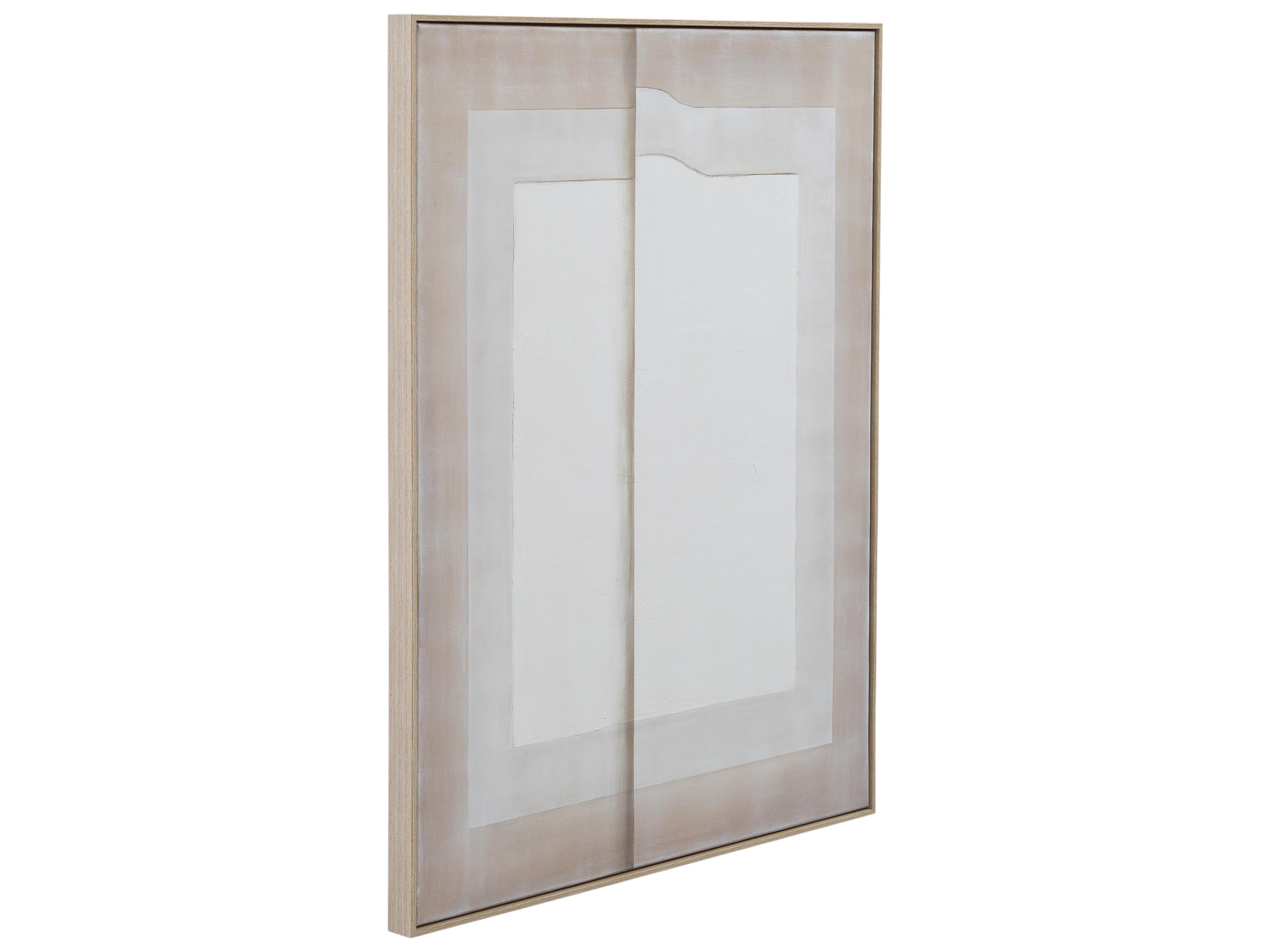 Bassett Mirror Fold-II Framed Canvas Wall Art