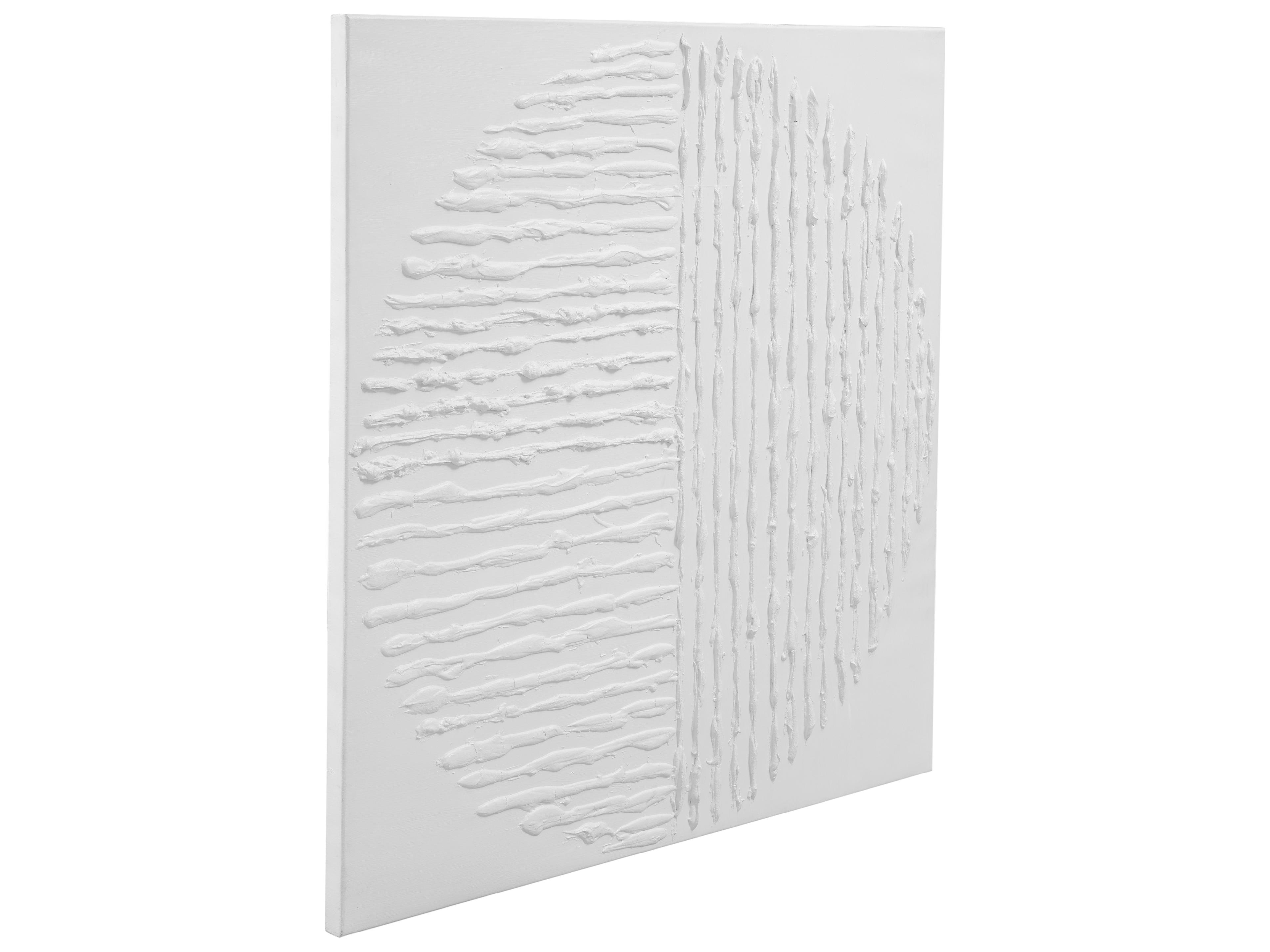 Bassett Mirror Textured Circle Canvas Wall Art