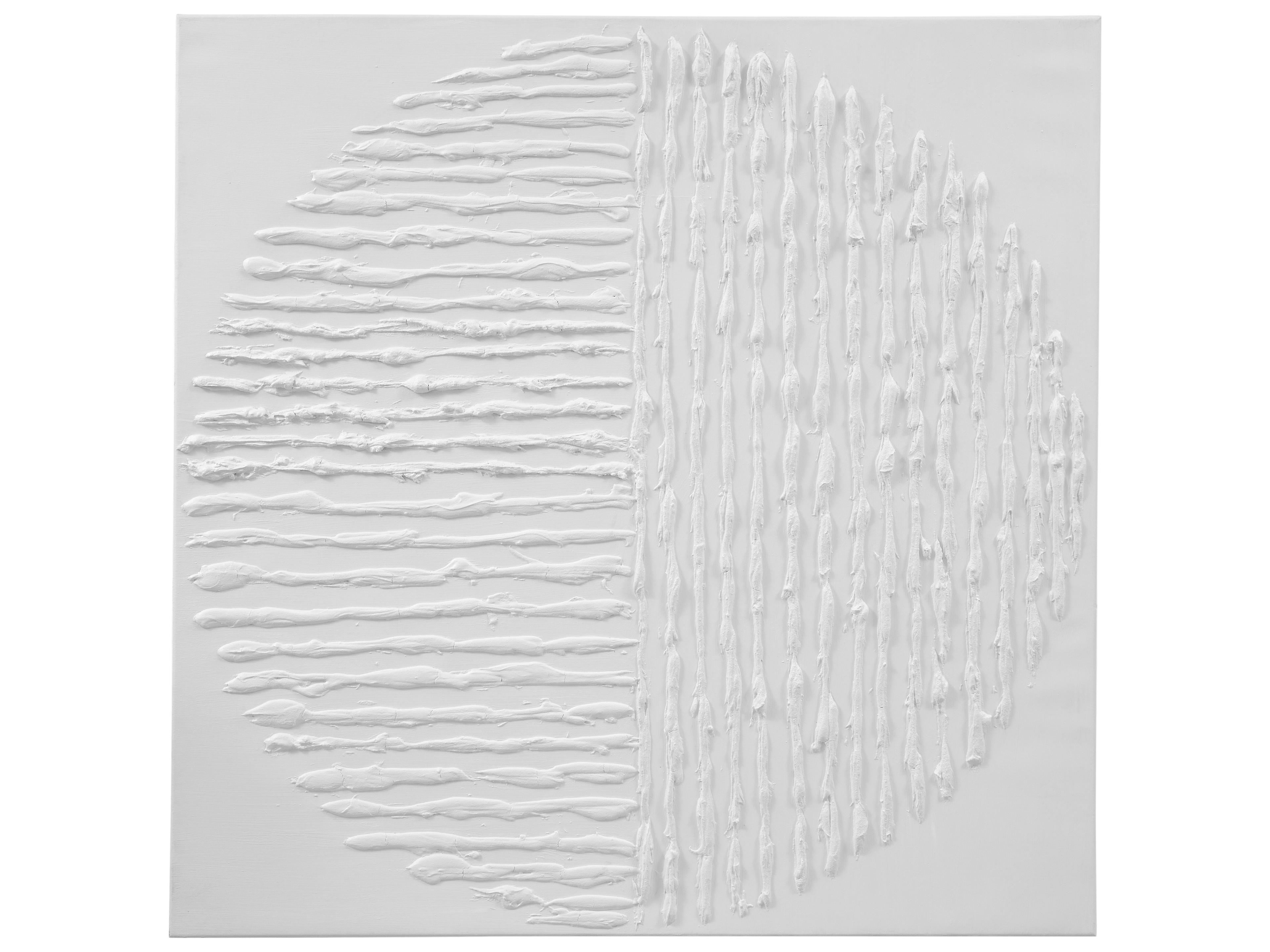 Bassett Mirror Textured Circle Canvas Wall Art