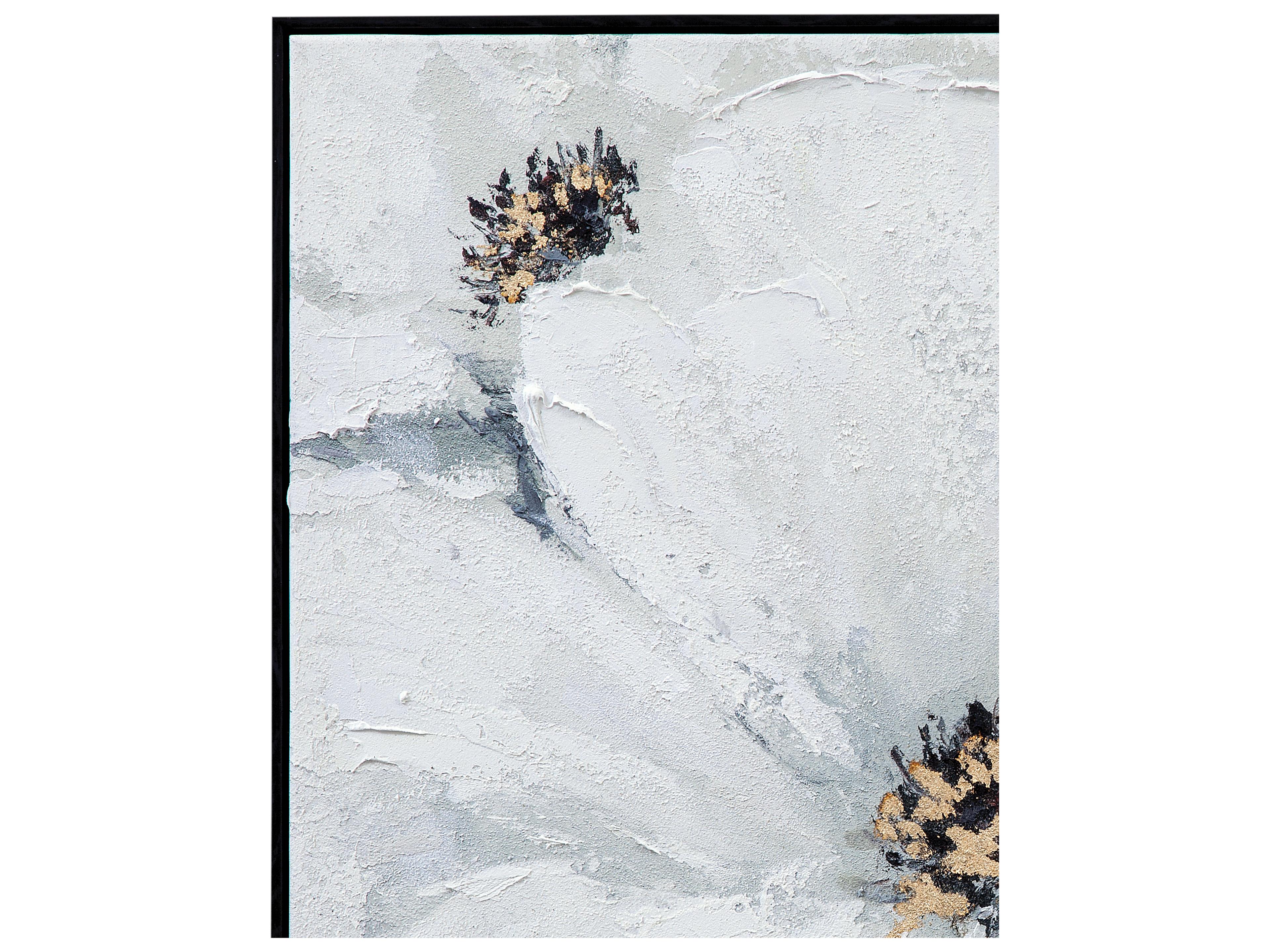 Bassett Mirror Dogwood Framed Canvas Wall Art