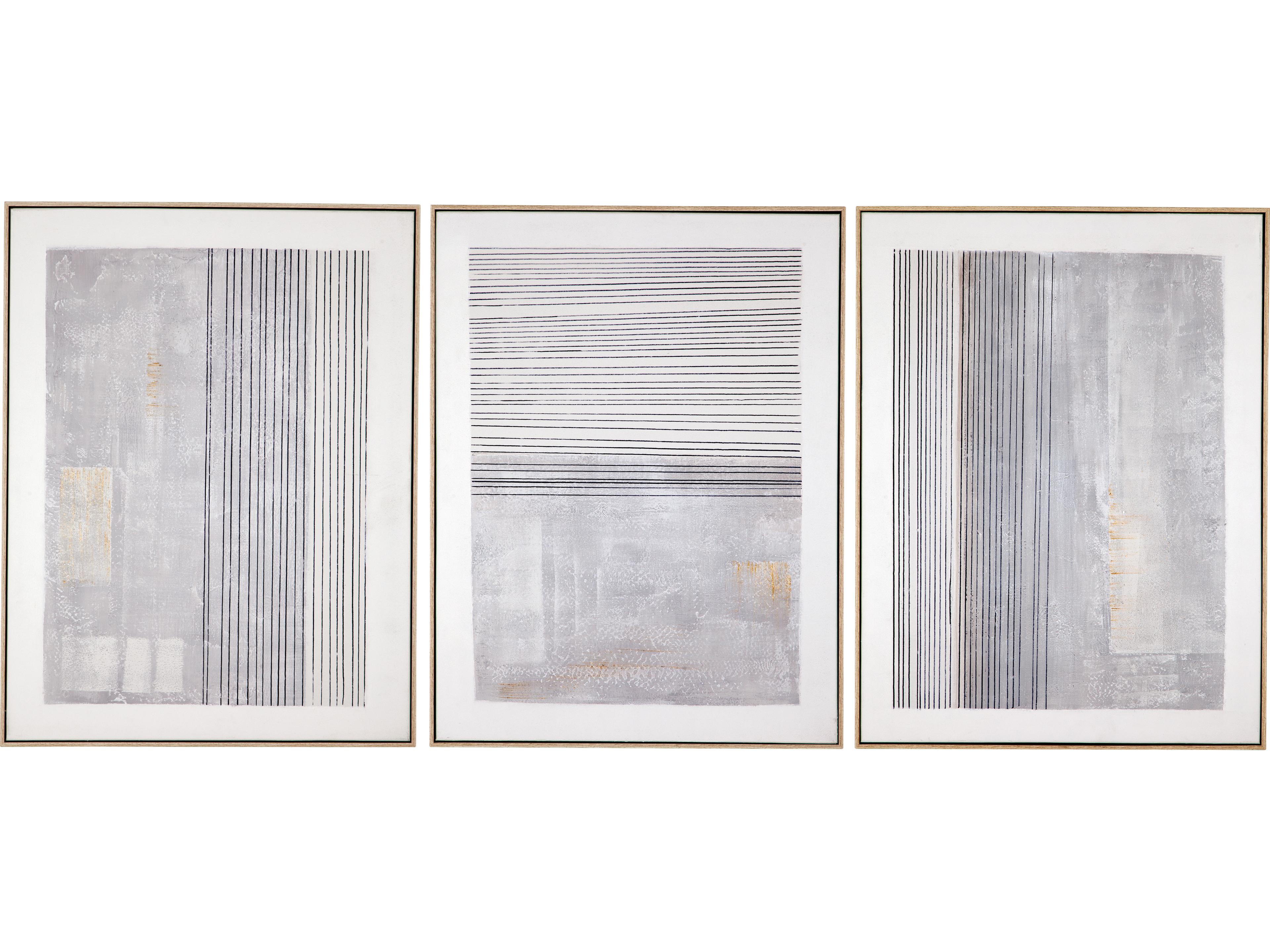 Razi Framed Canvas Set of 3