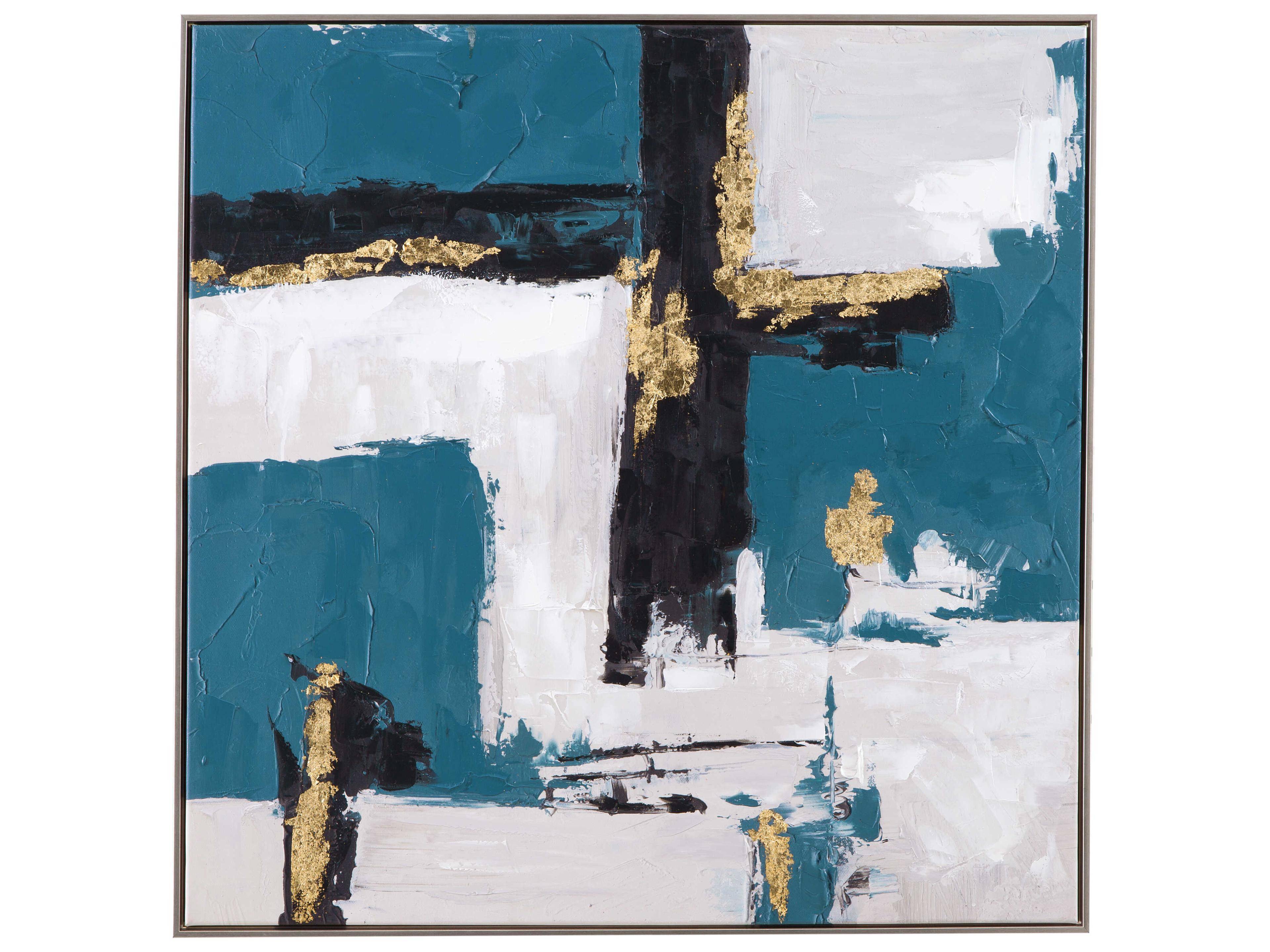 Bassett Mirror Around About Framed Canvas Wall Art