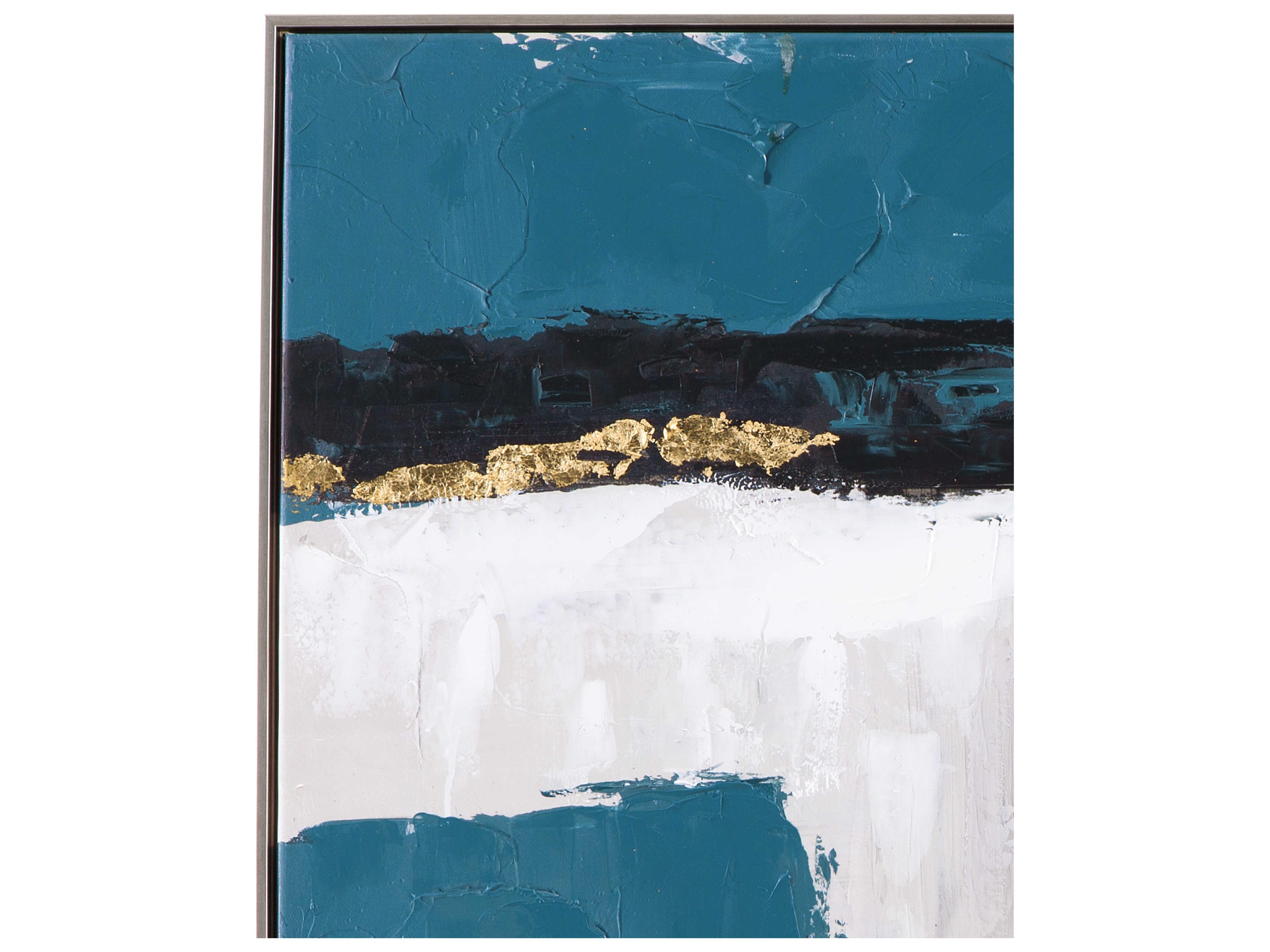 Bassett Mirror Around About Framed Canvas Wall Art