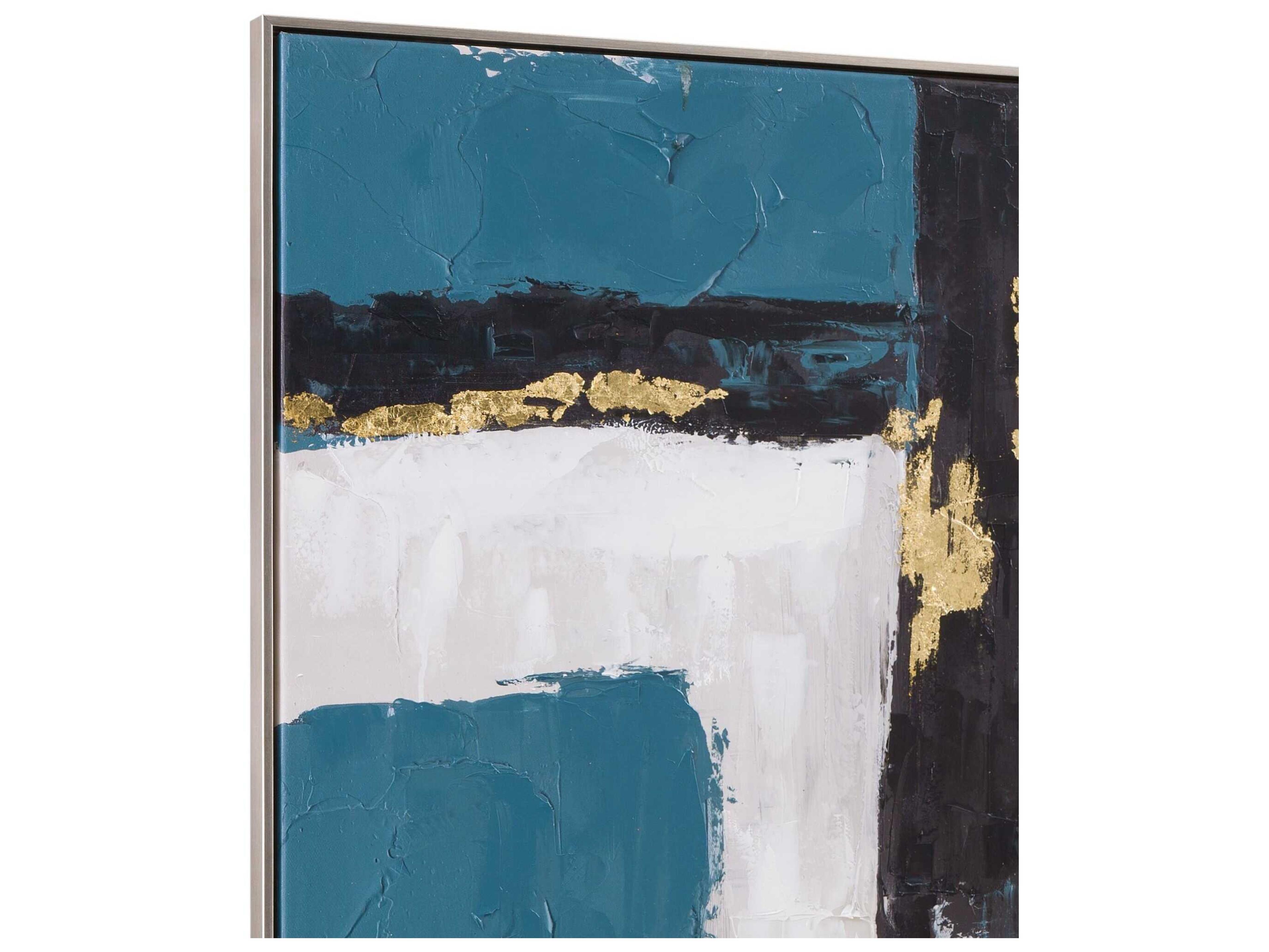 Bassett Mirror Around About Framed Canvas Wall Art