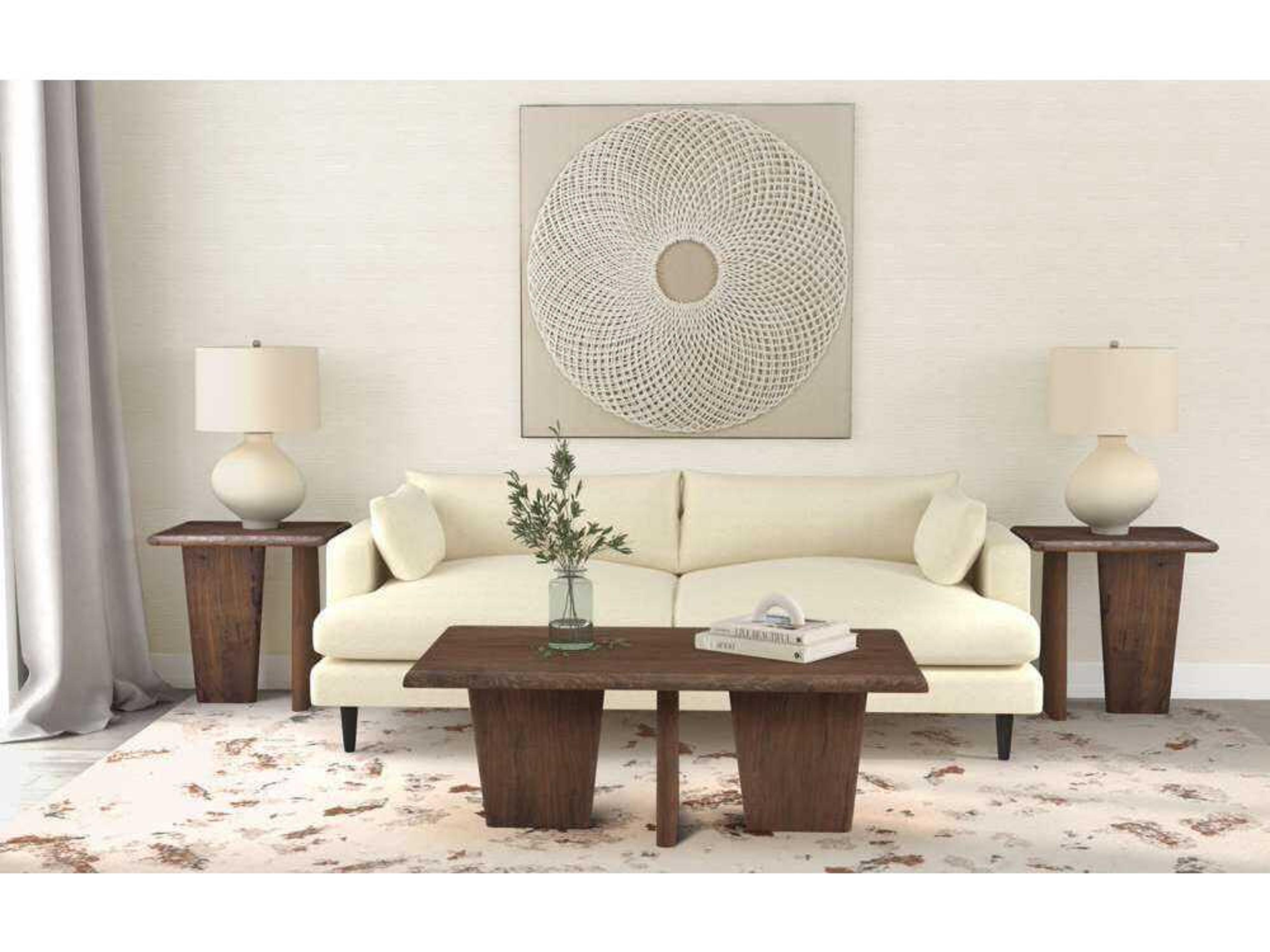 Bassett Mirror 47" White Fleetwood Wall Art