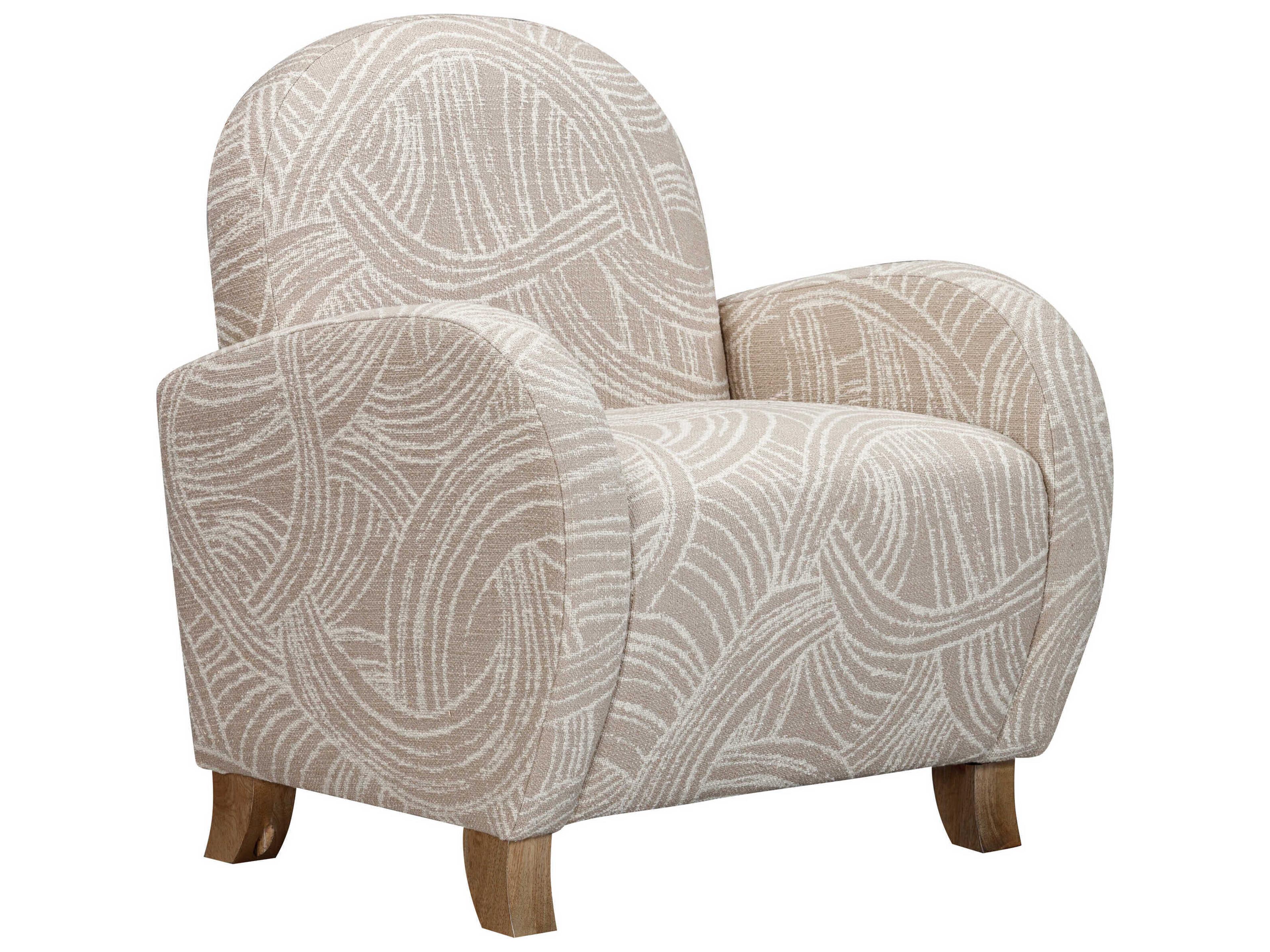 Brown Willow Accent Chair