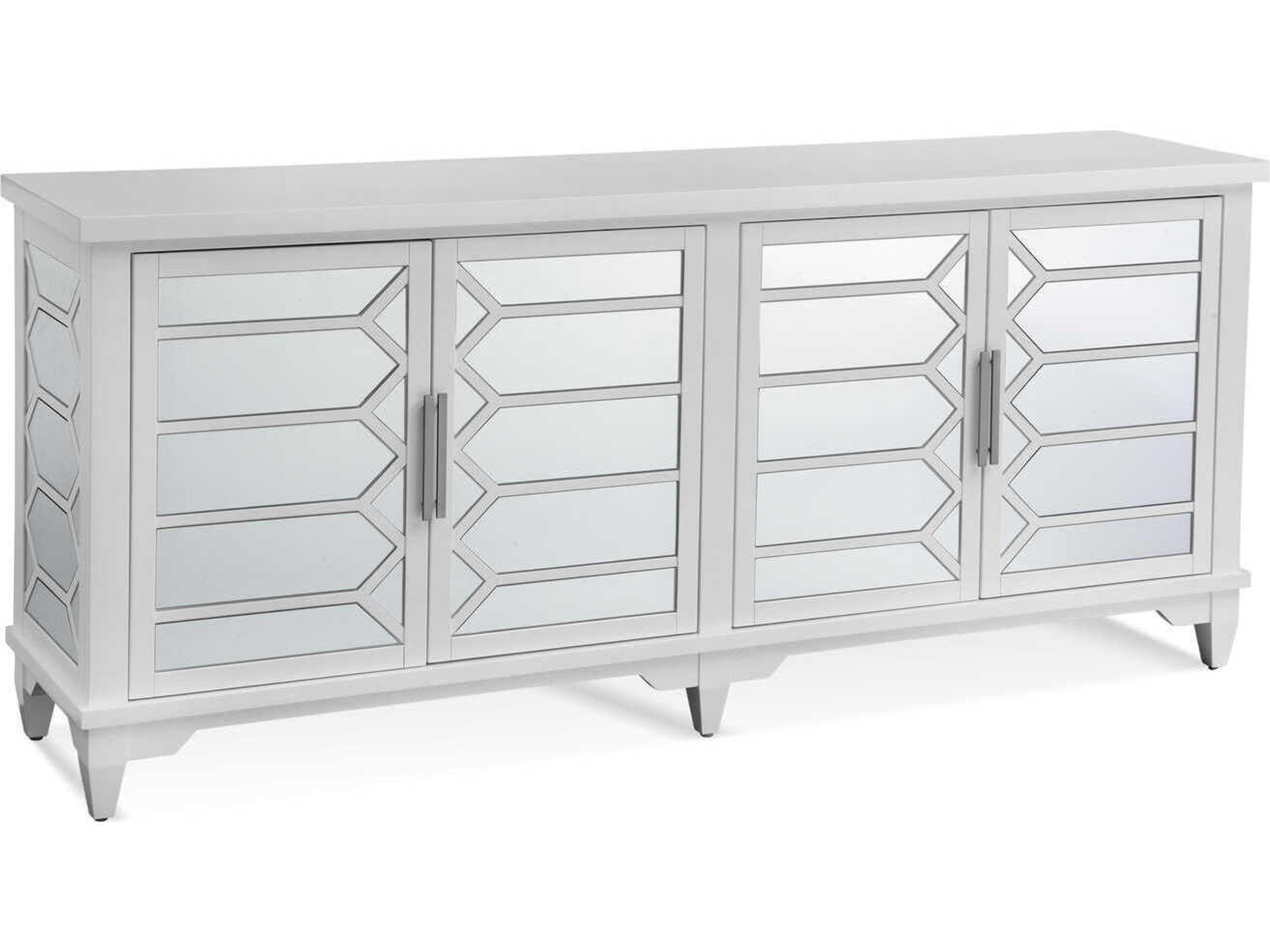 Redi 38" Poplar Wood White Sideboard