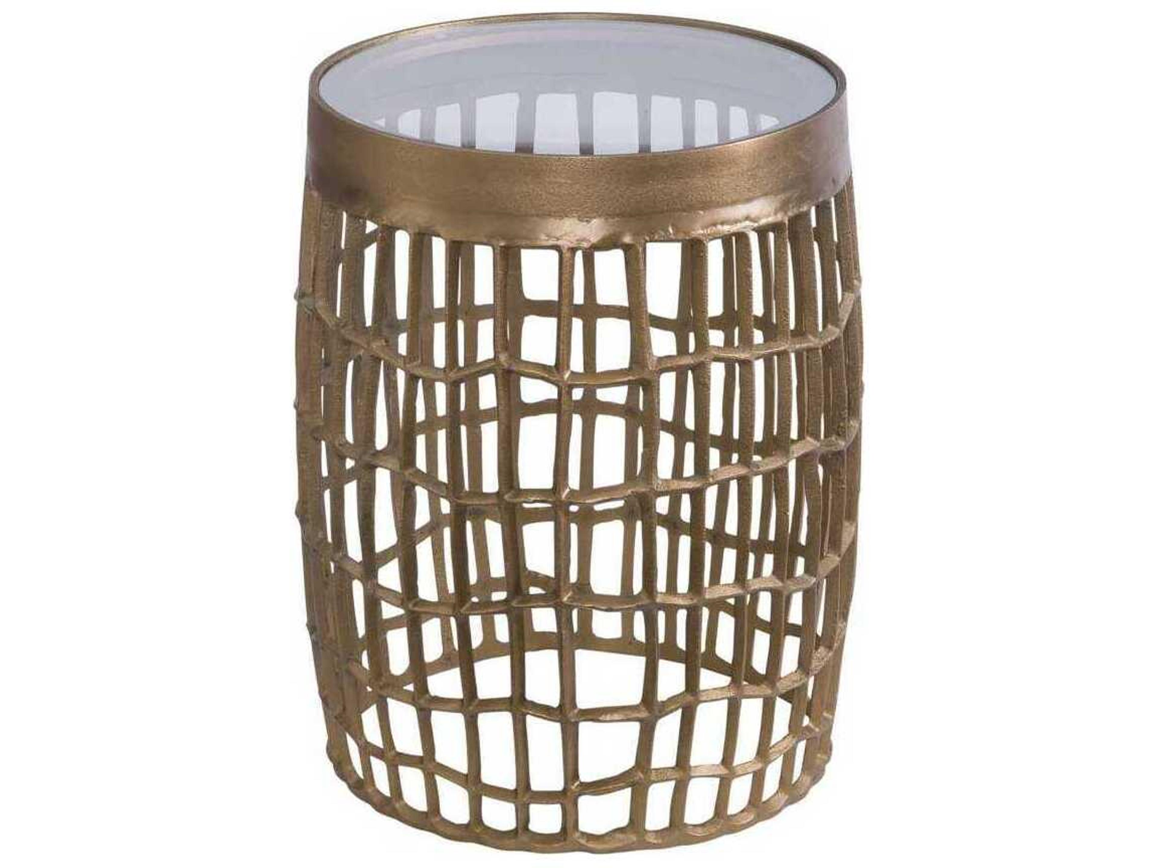 Bronze Harper Accent Table