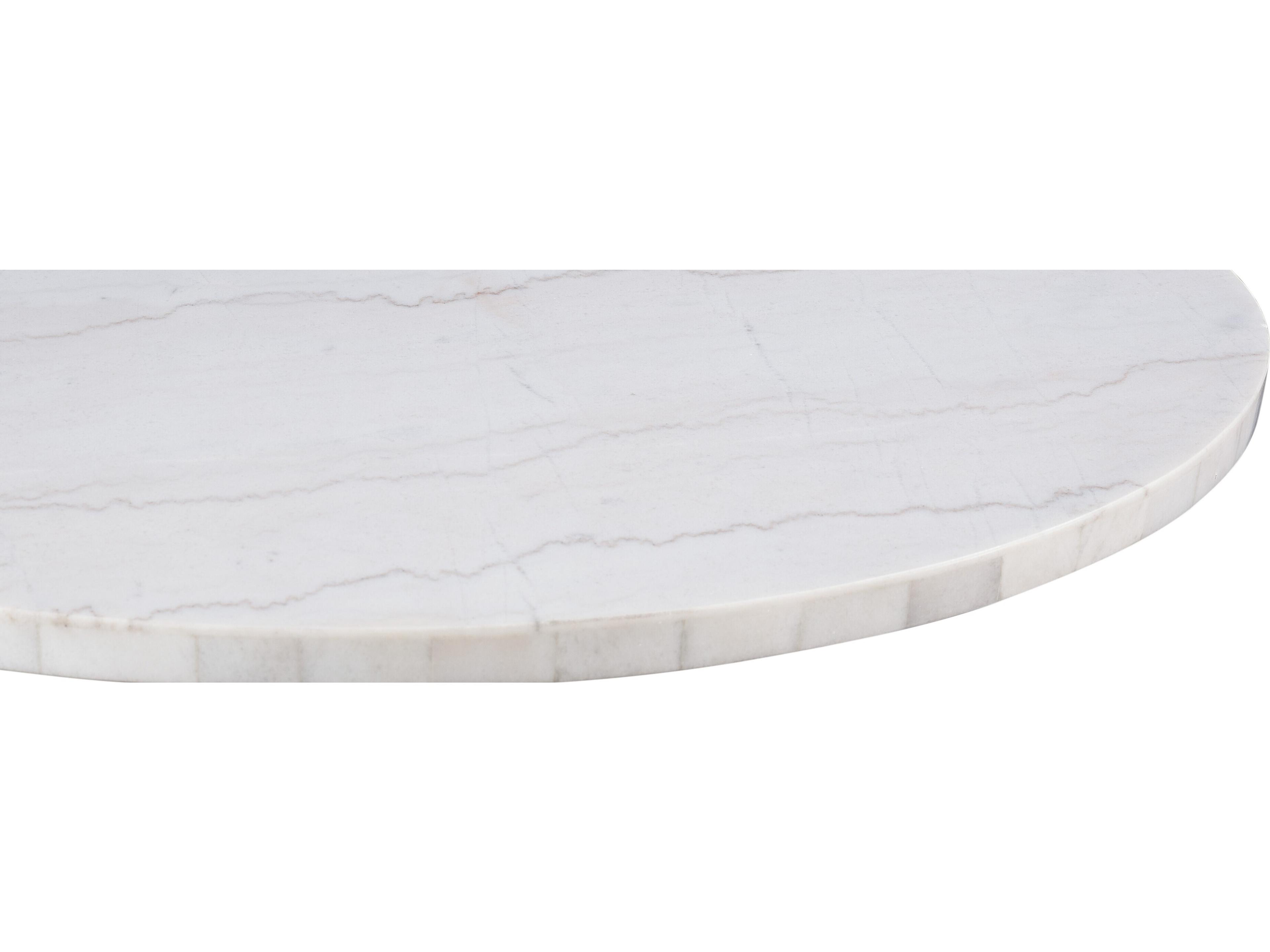 Bassett Mirror Round Marble Dining Table