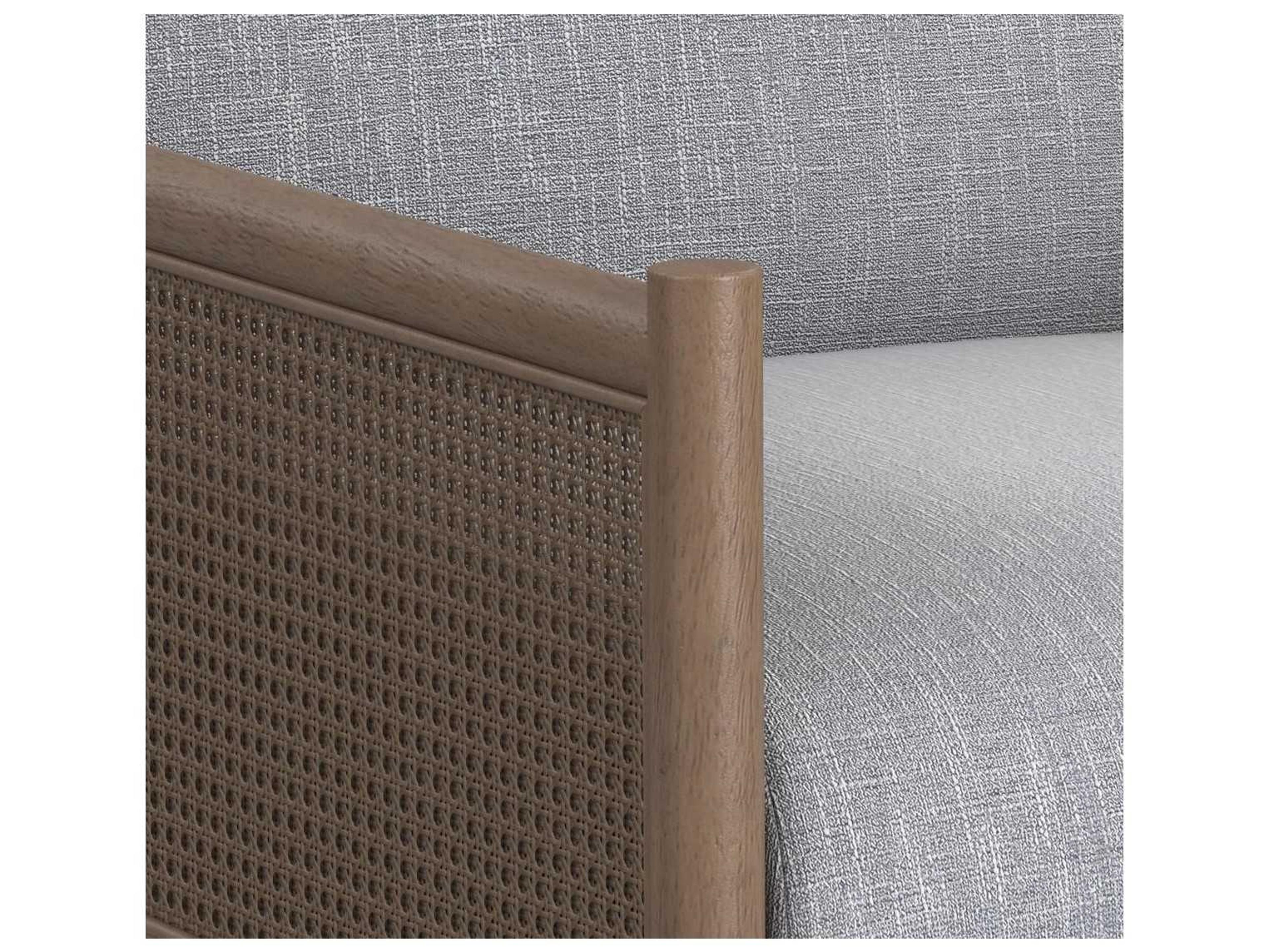 Bassett Mirror Hedges Blue Fabric Accent Chair