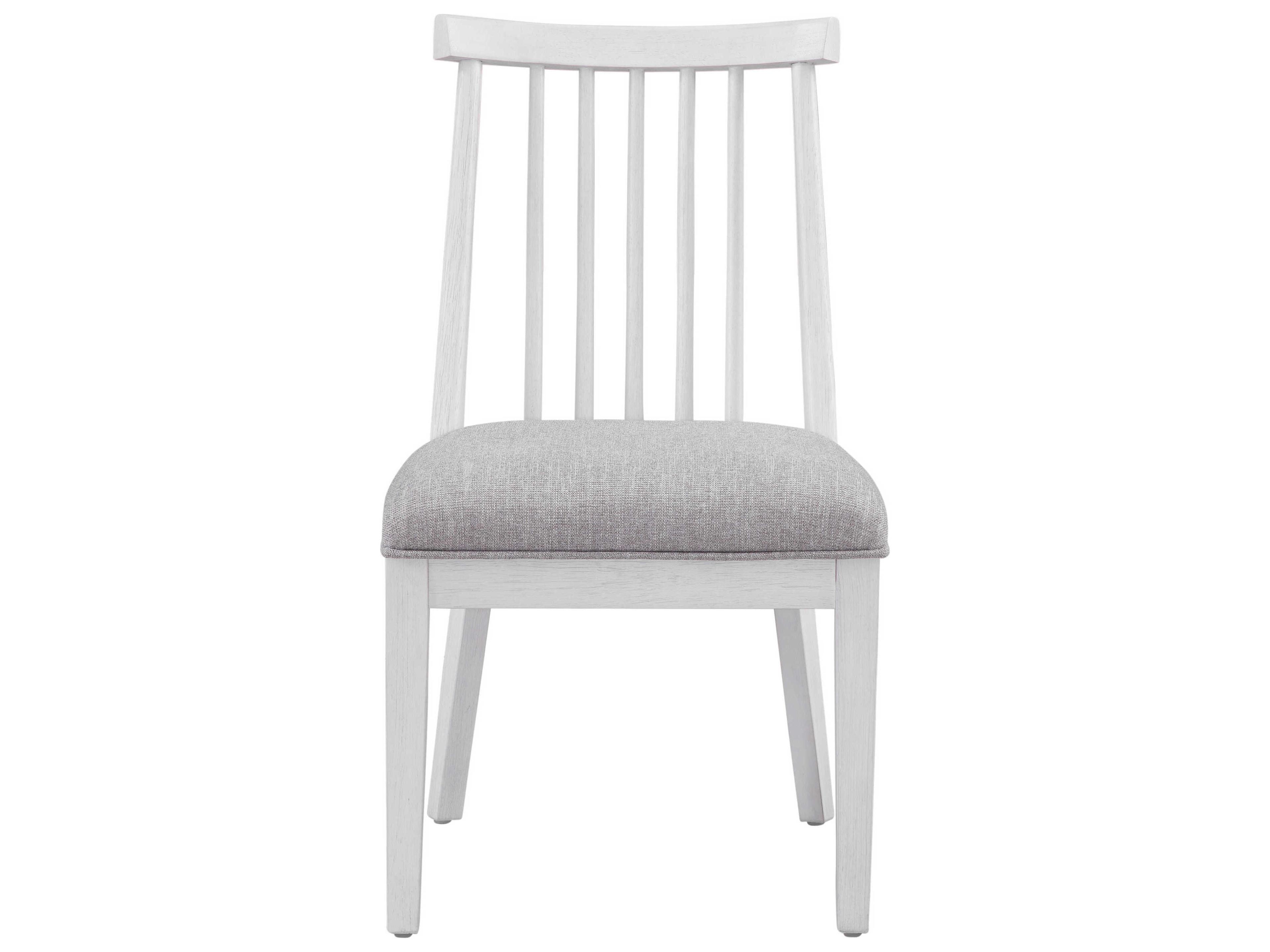 Bassett Mirror White Nadine Dining Chair Set of 2