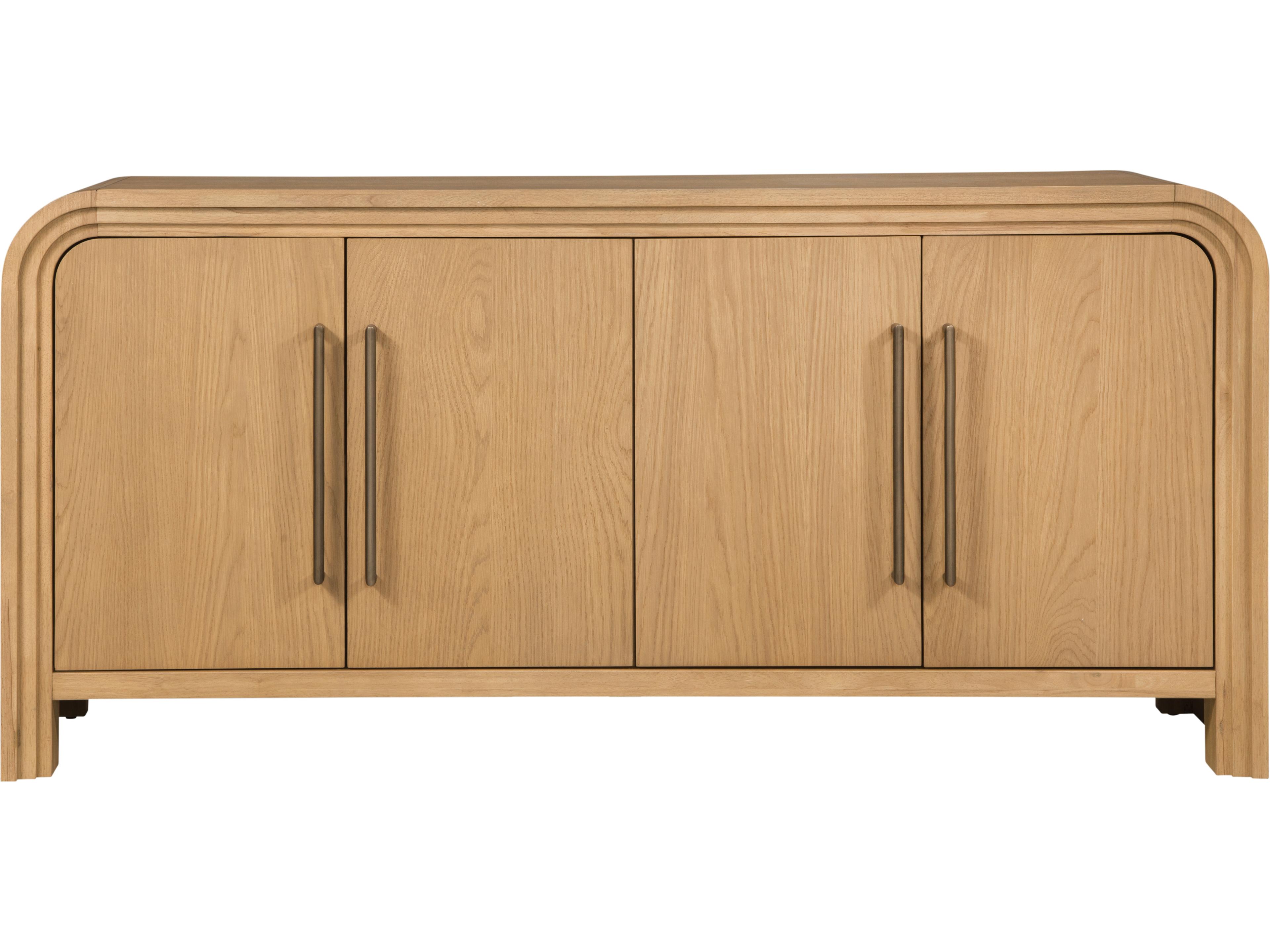 Bassett Mirror Chandler 72" Oak Wood Brown Sideboard