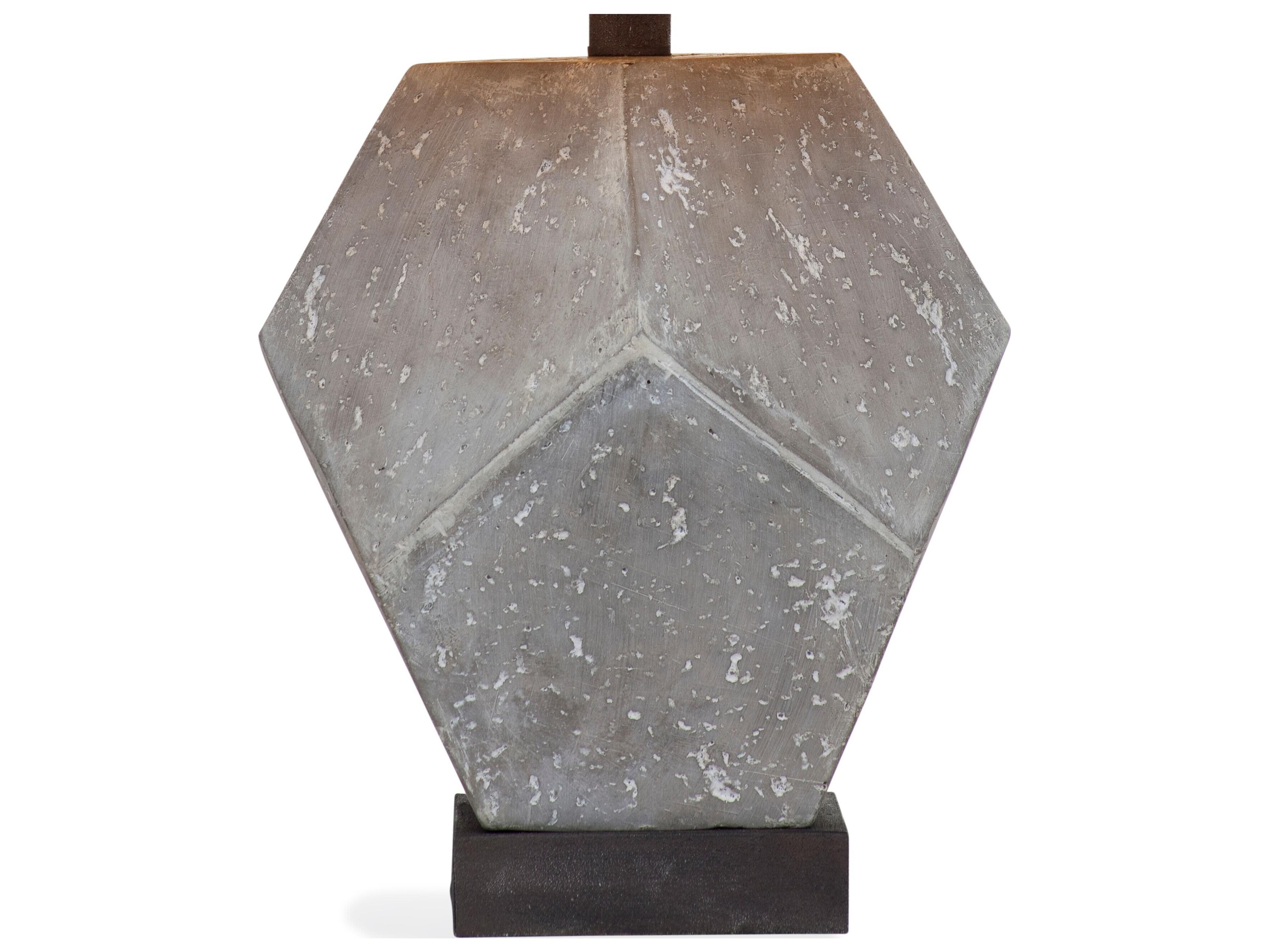 Bassett Mirror Wallace Grey Table Lamp