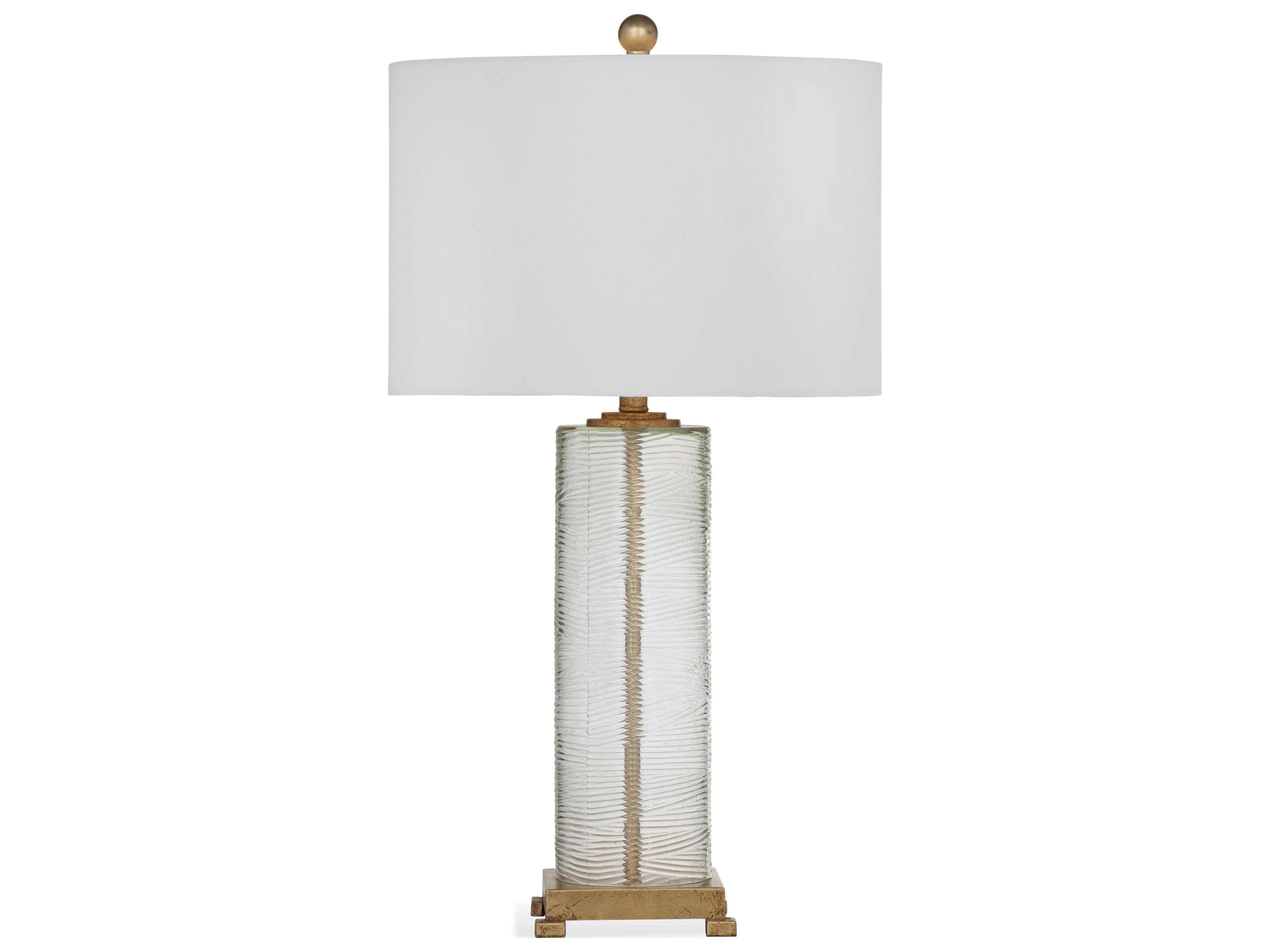 Maroa Gold White Table Lamp