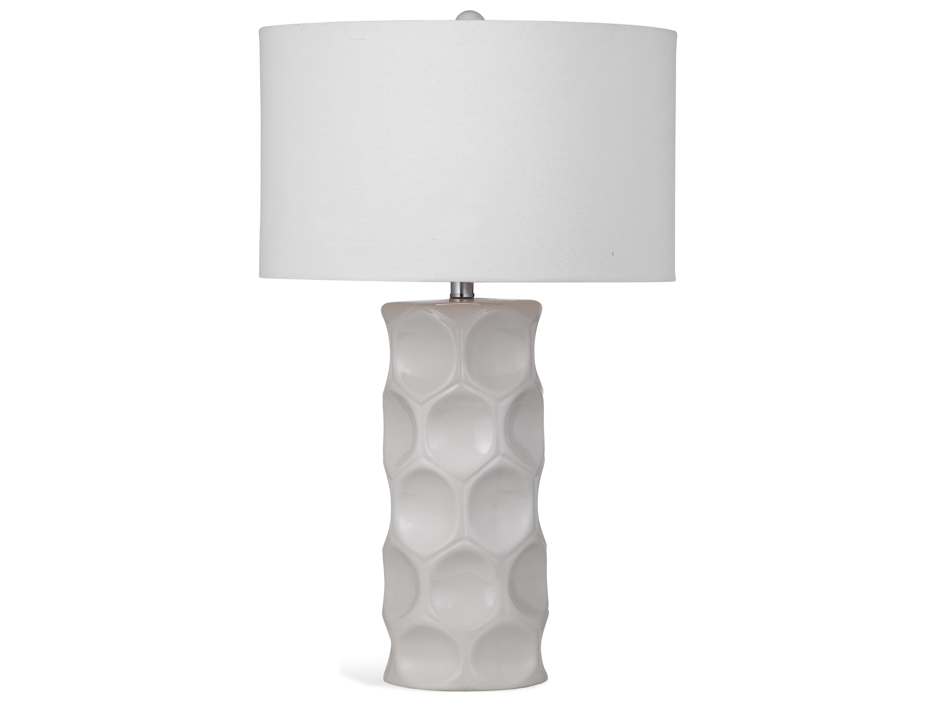 Bassett Mirror Cassidy Cream Off White Table Lamp