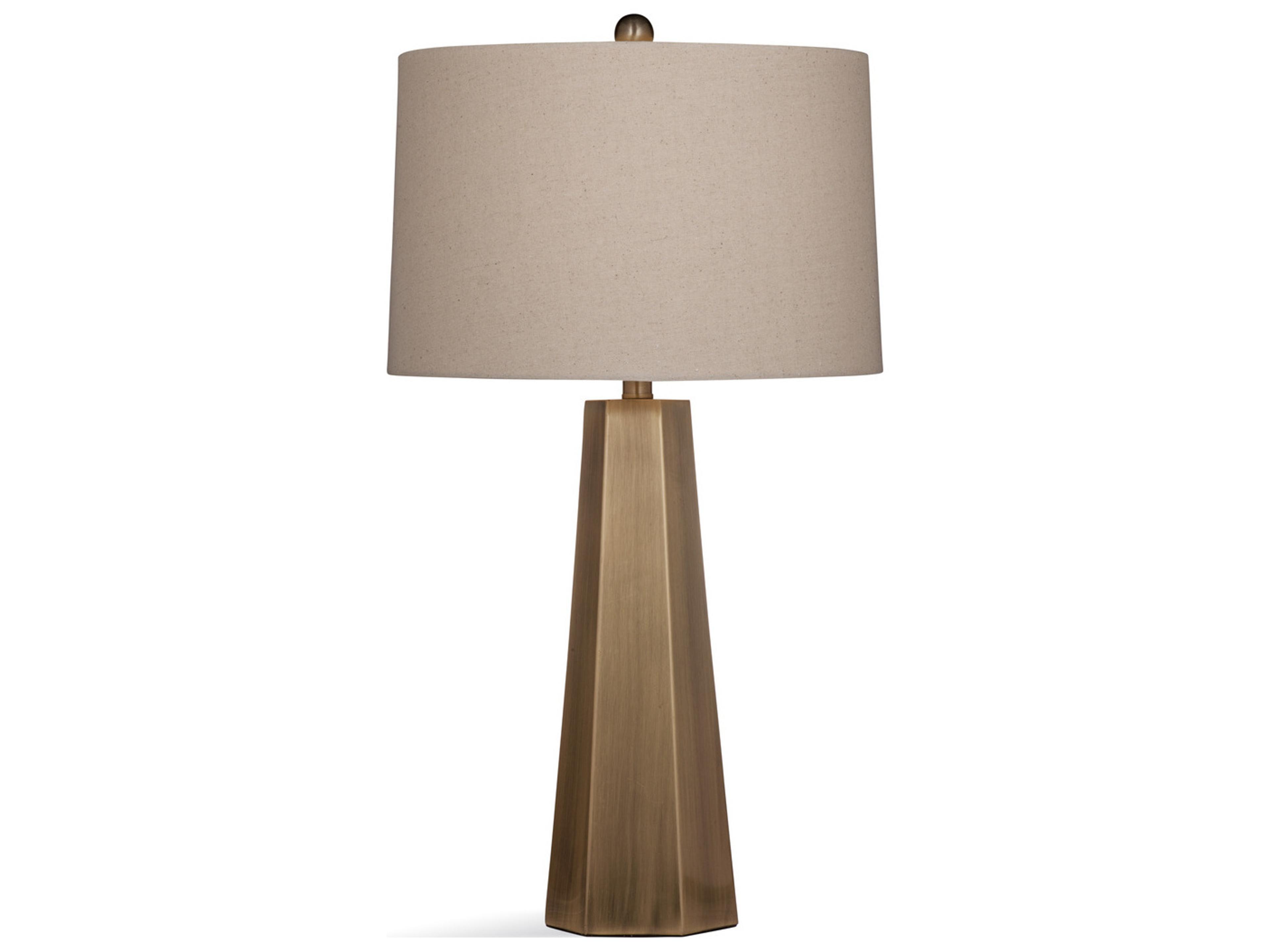 Marsham Brushed Gold Table Lamp