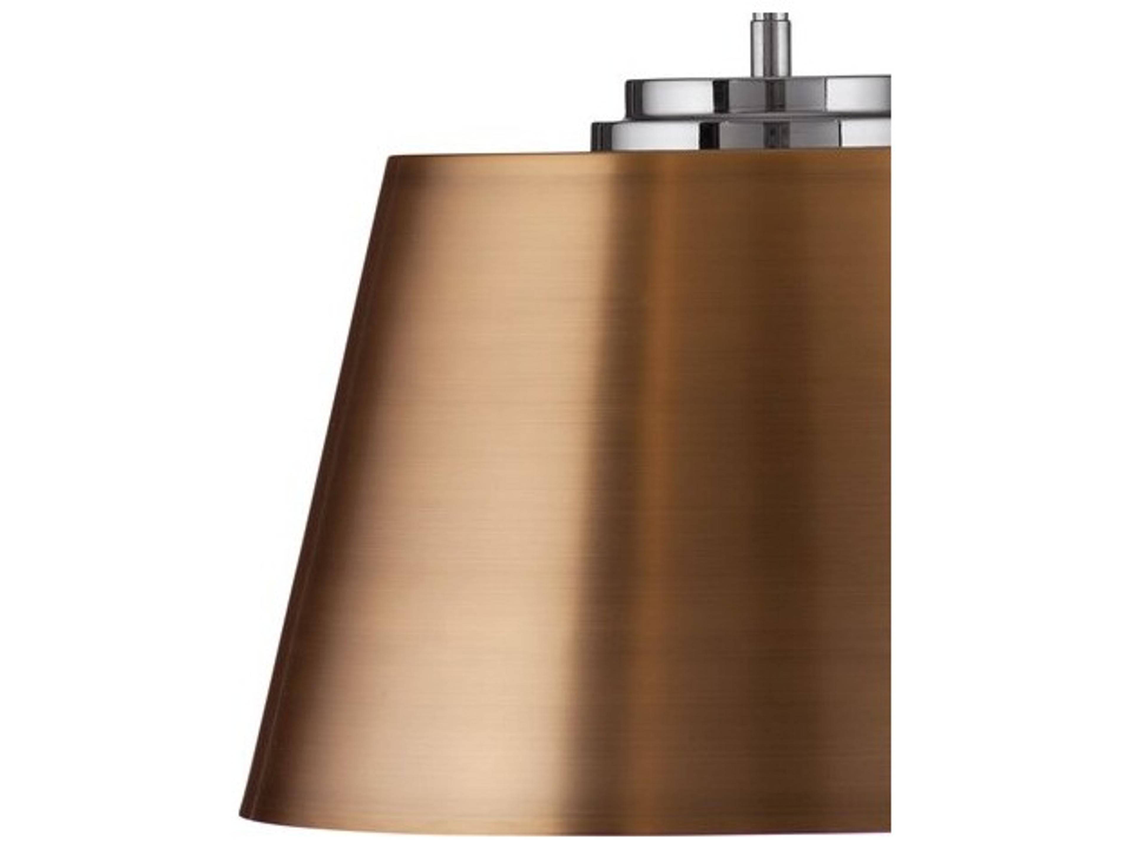 Bassett Mirror Brass Chrome Empire Mini Pendant