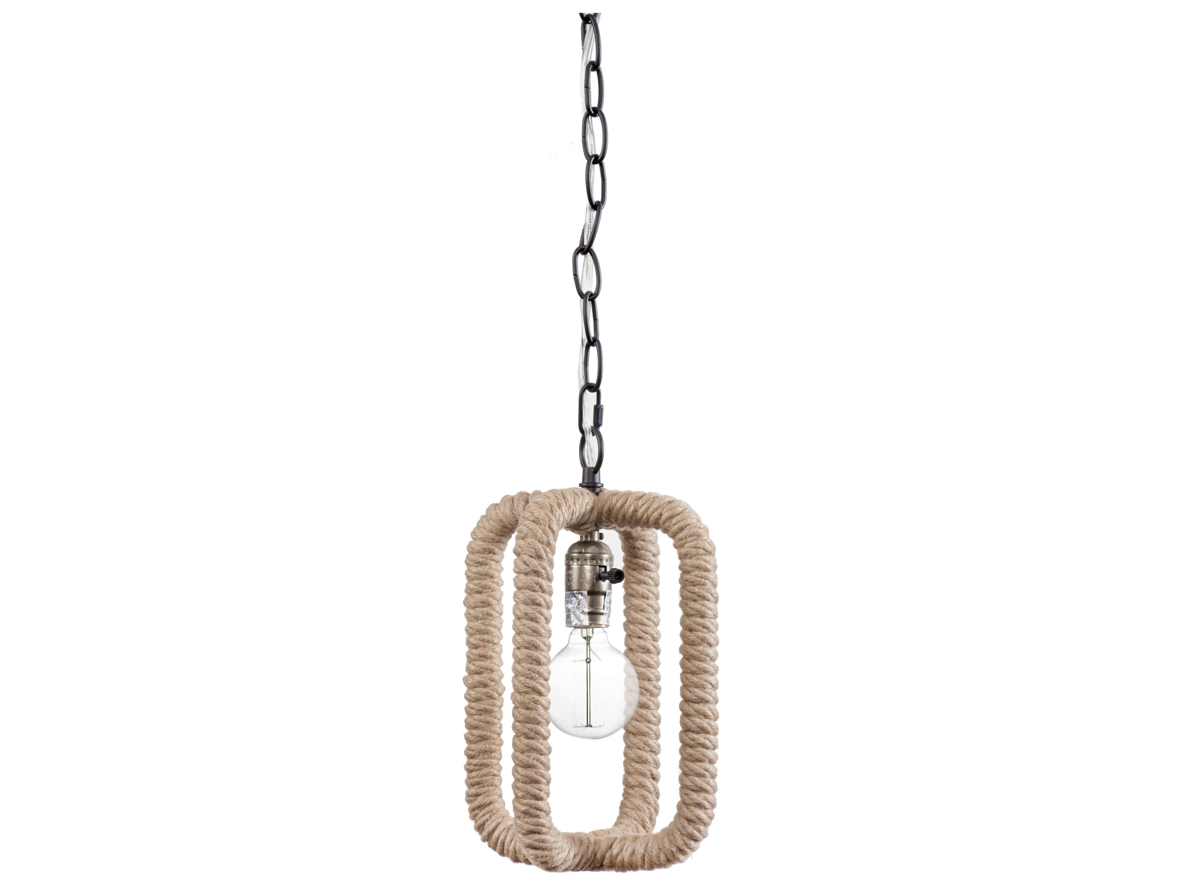 Rope Brown Mini Pendant