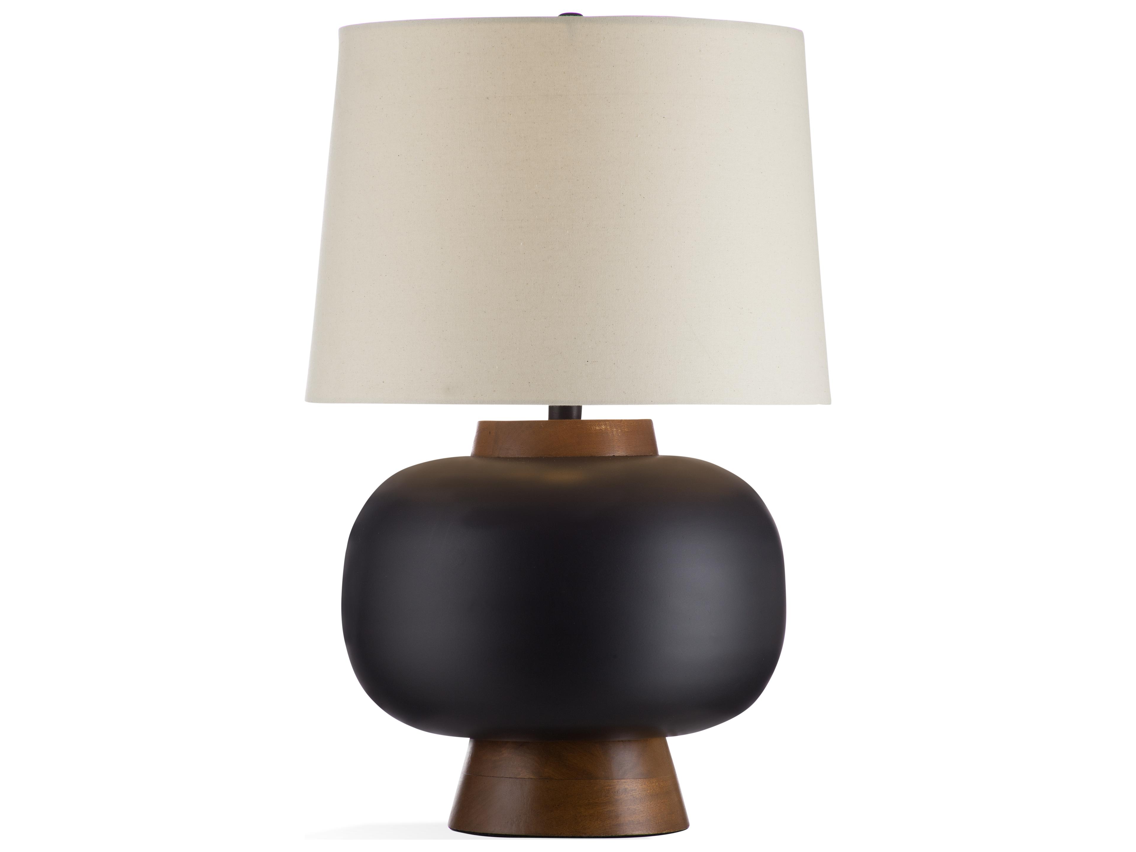 Bassett Mirror Black And Brown Table Lamp
