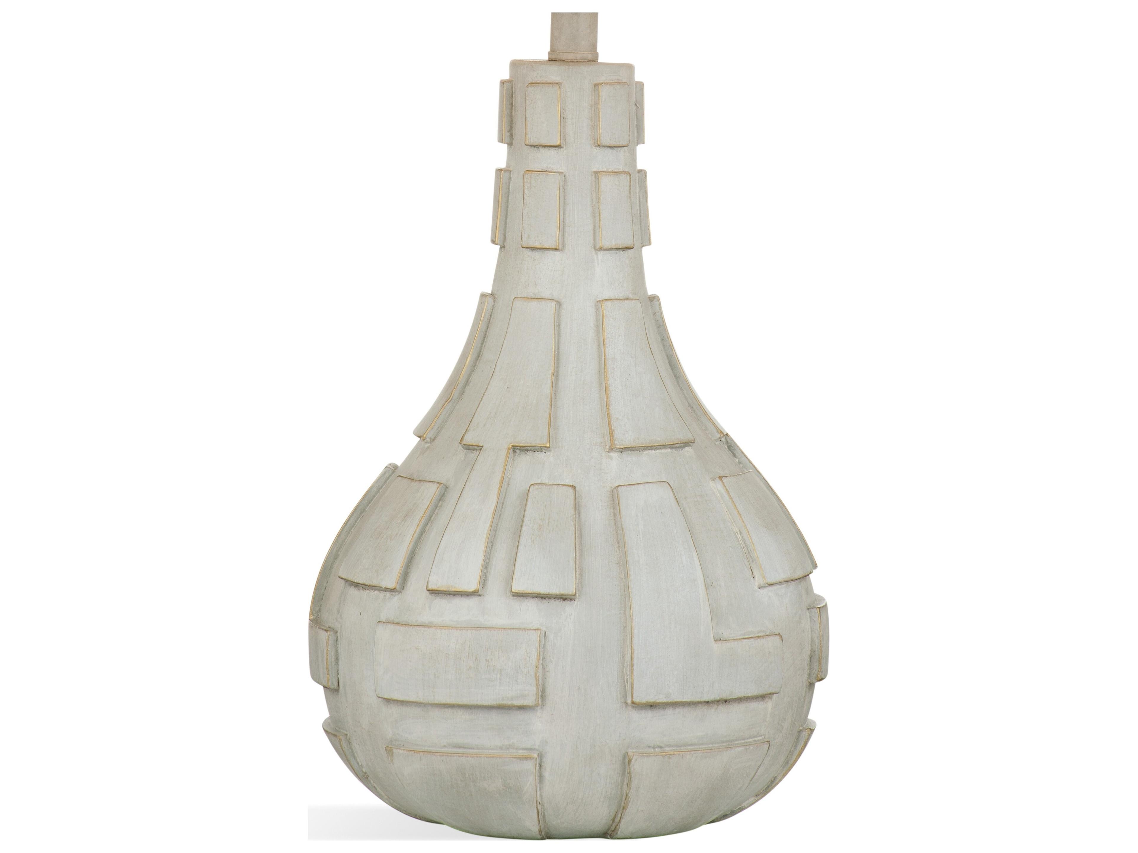 Bassett Mirror Gold Brush Buffet Lamp