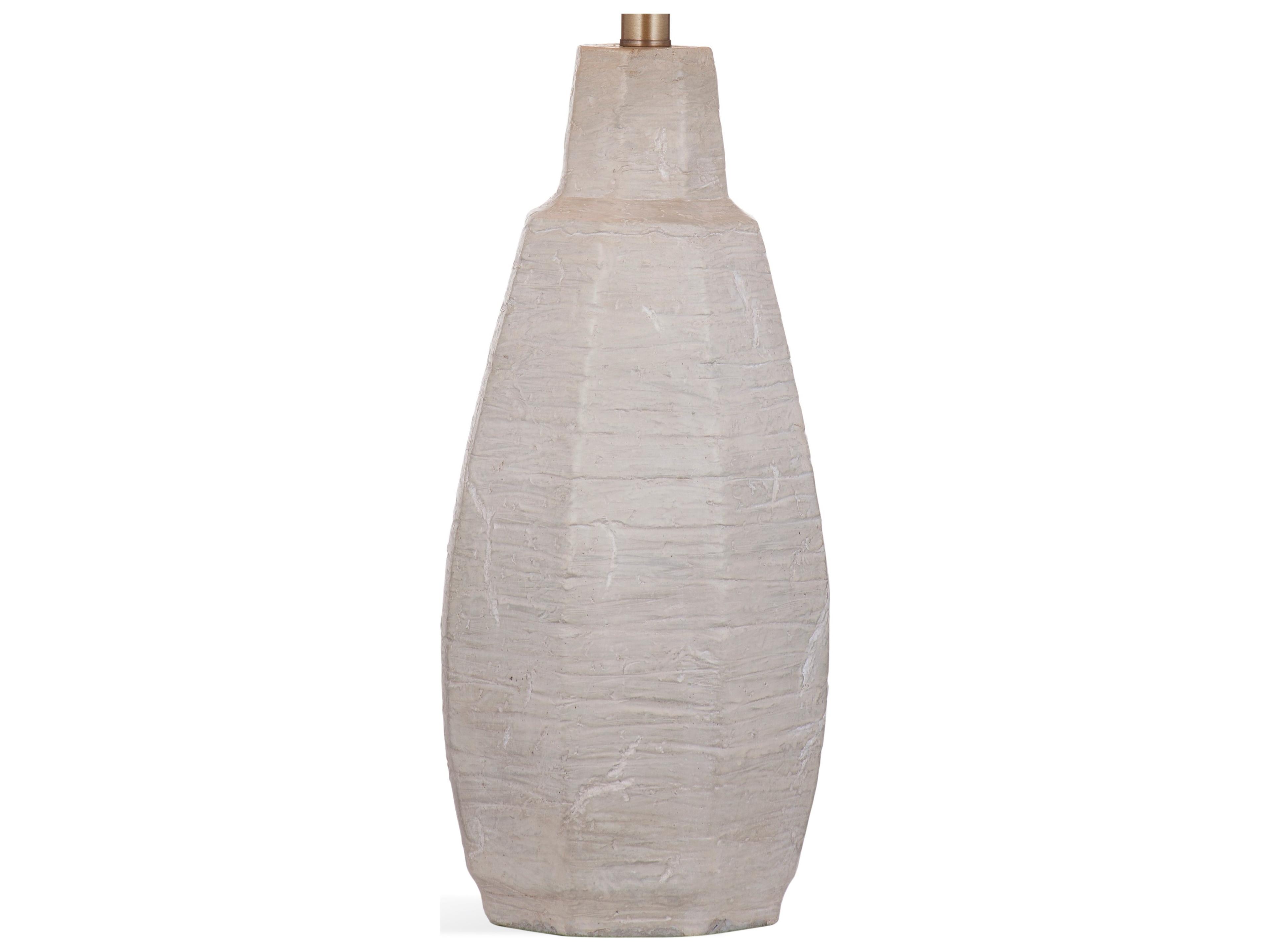 Bassett Mirror White Wash Buffet Lamp