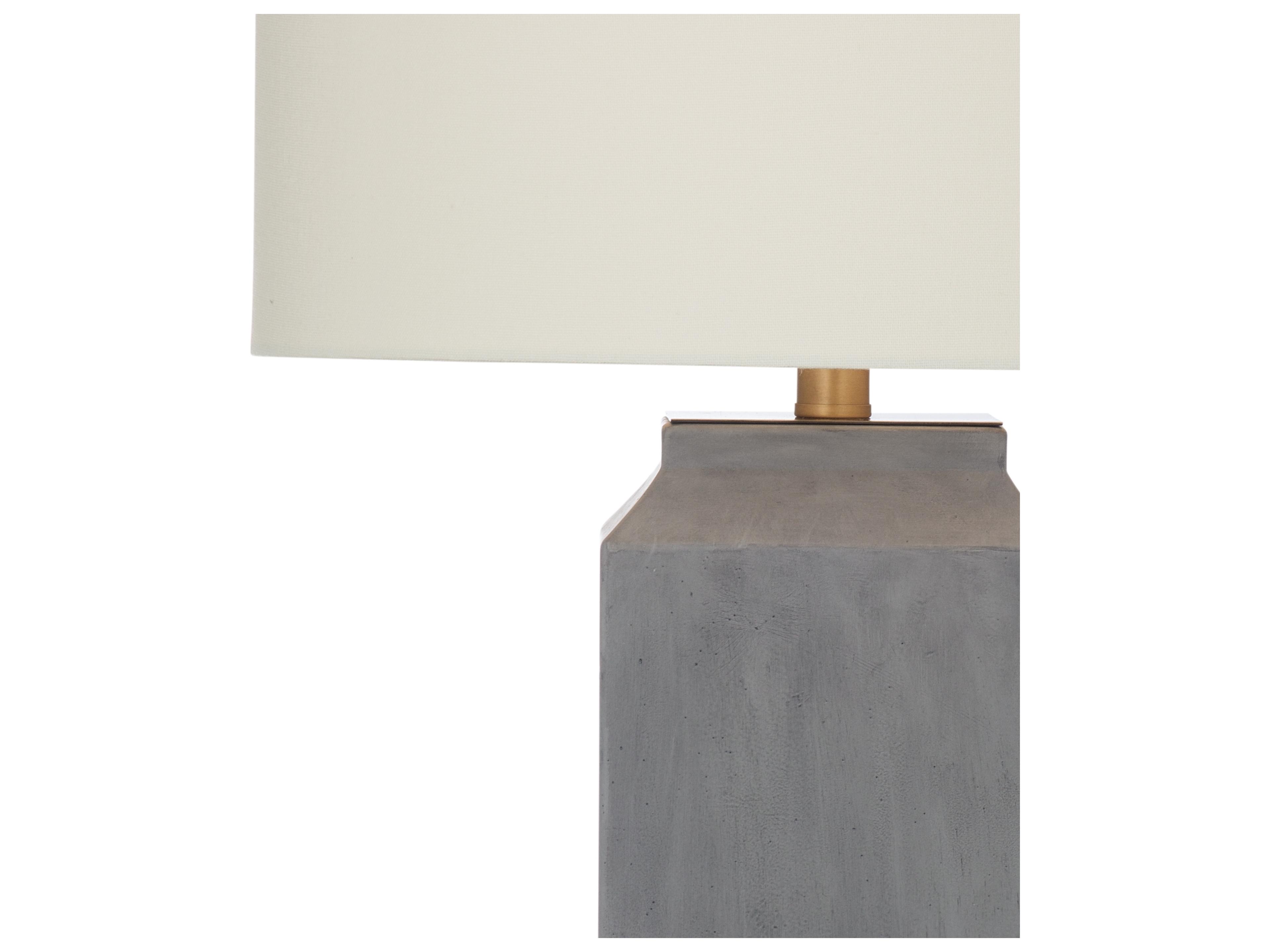 Bassett Mirror Cement Gold Buffet Lamp