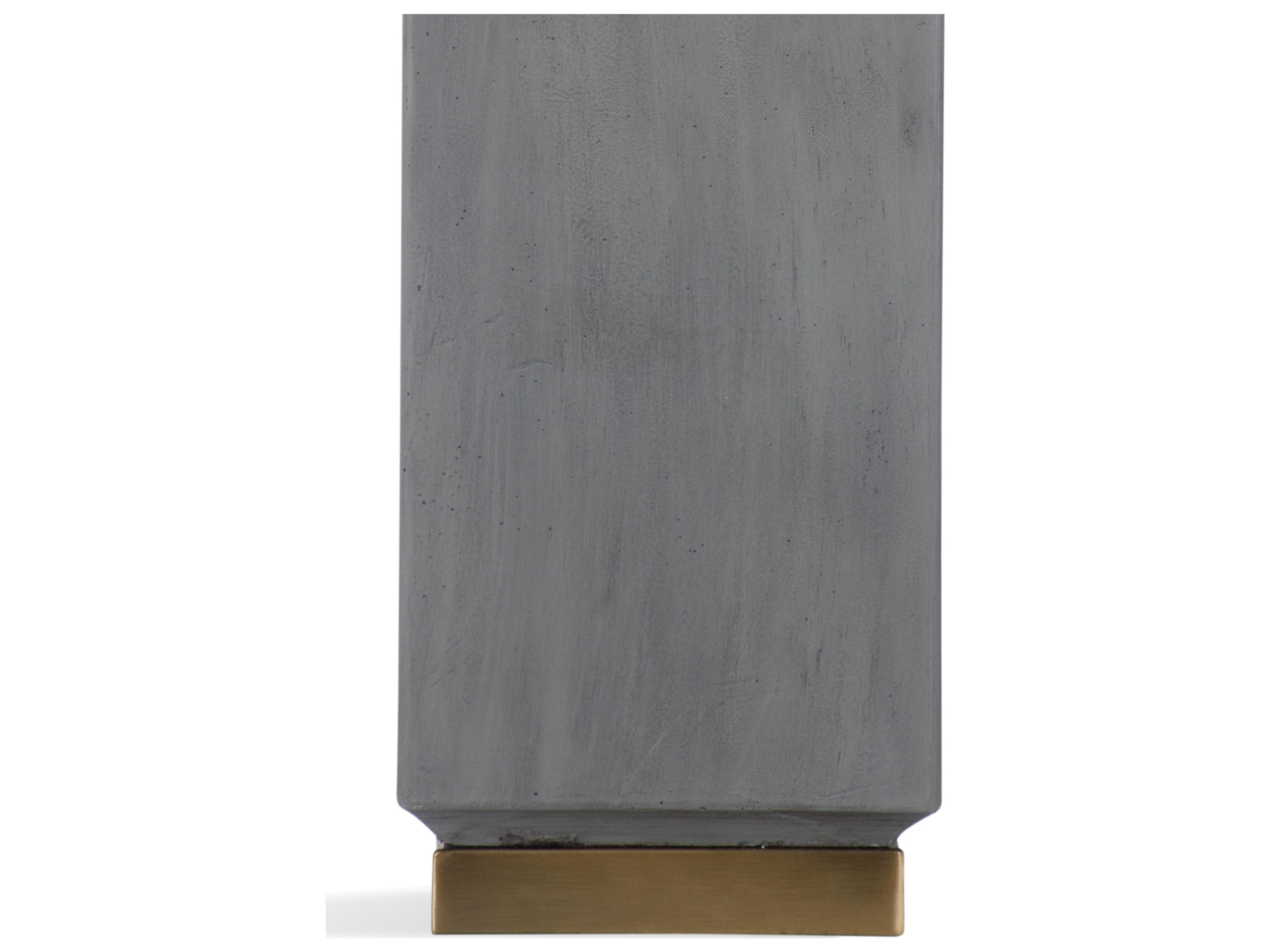 Bassett Mirror Cement Gold Buffet Lamp