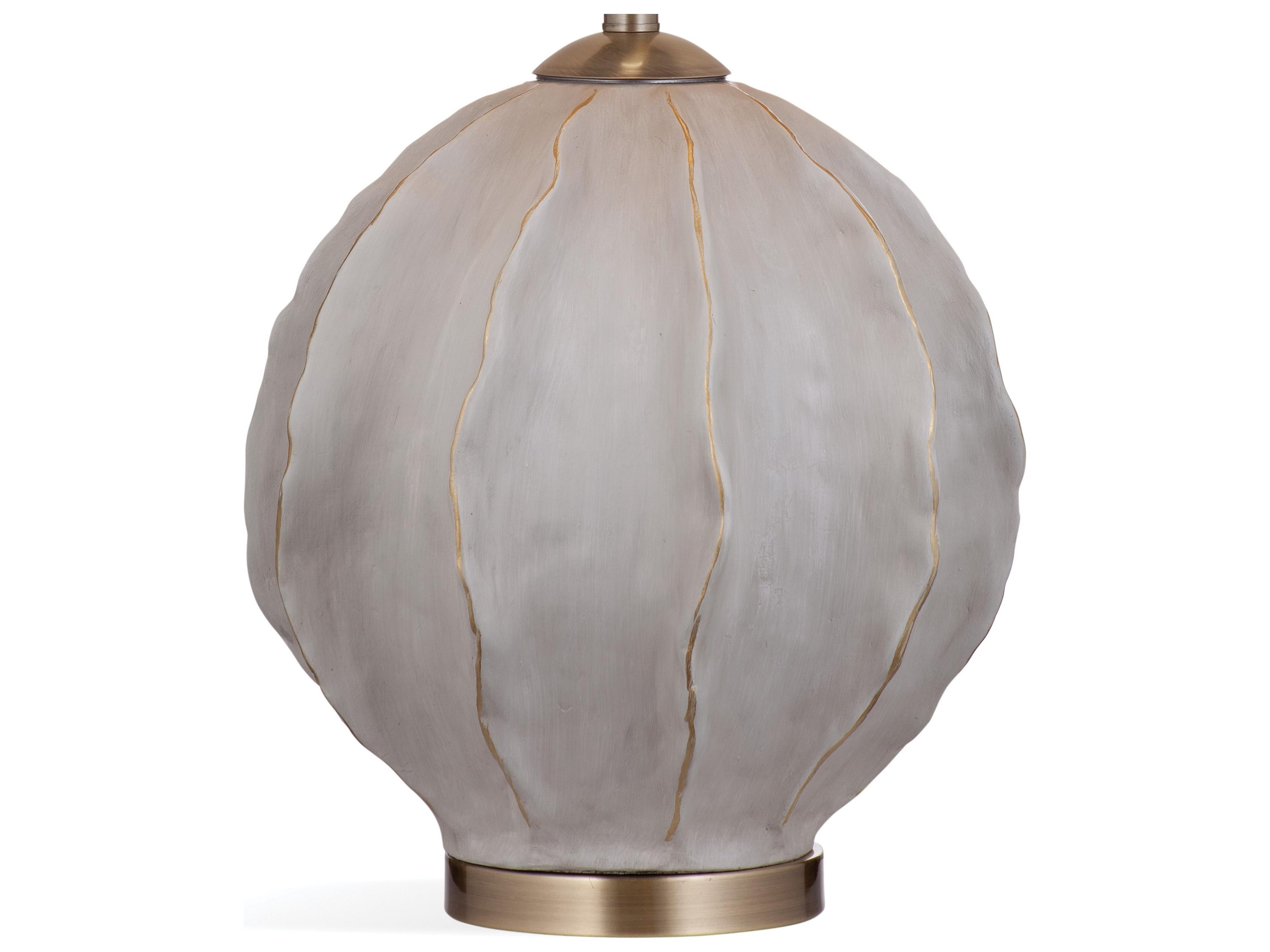 Bassett Mirror Grey Concrete Buffet Lamp