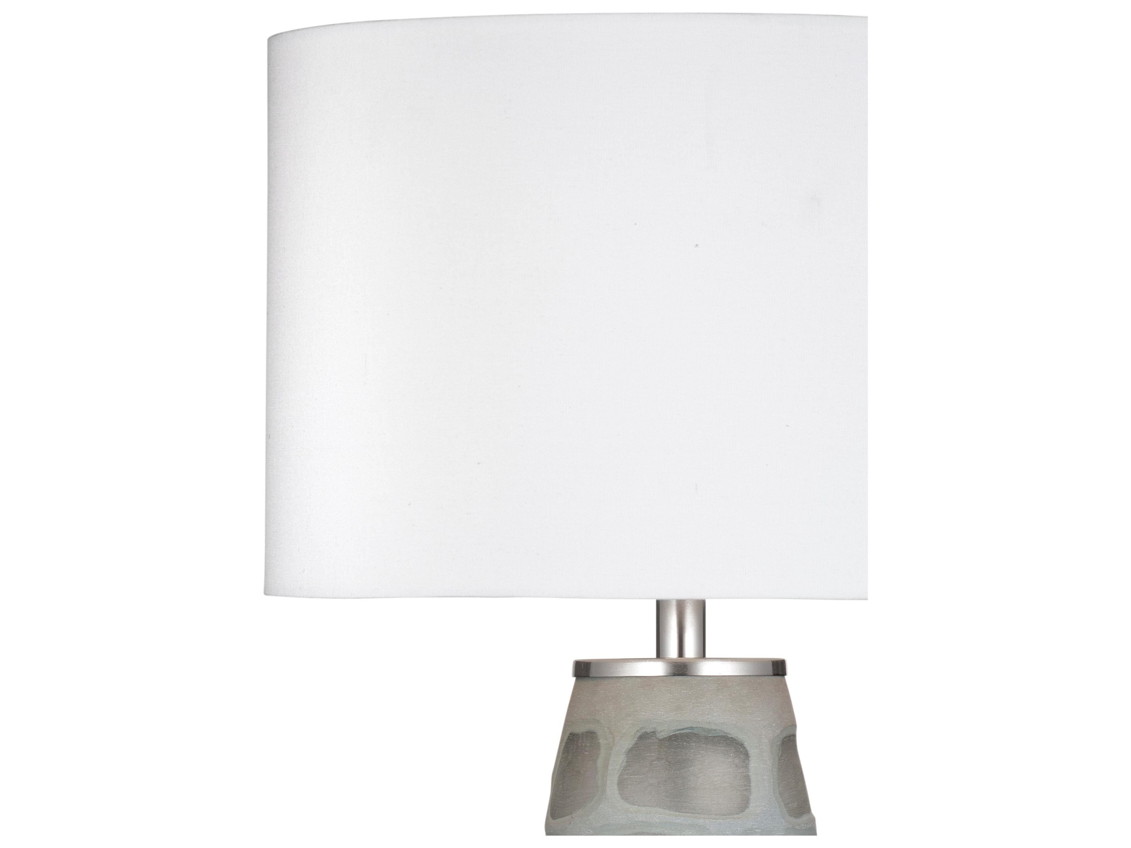 Bassett Mirror Greyglue Glass Buffet Lamp