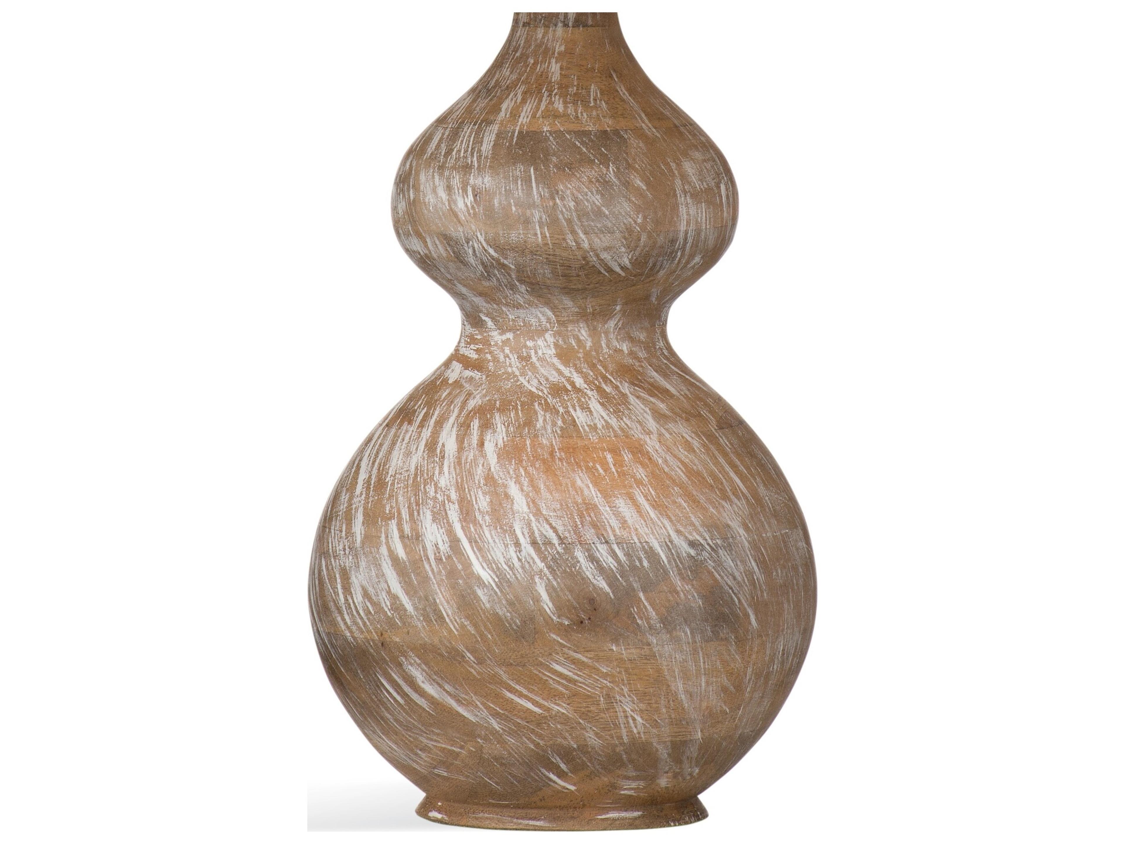 Bassett Mirror White Wash Buffet Lamp