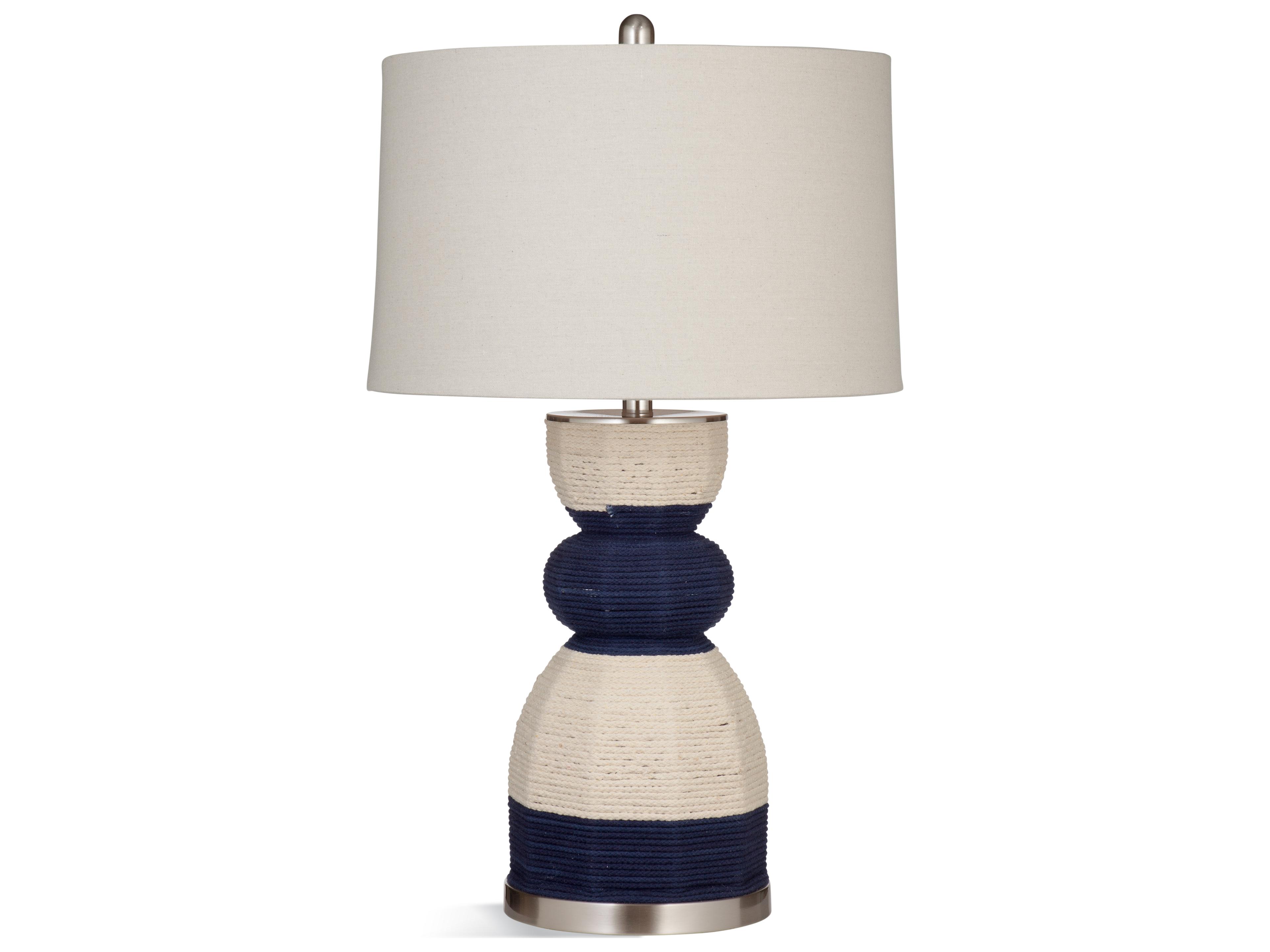 Bassett Mirror Blue Natural White Buffet Lamp