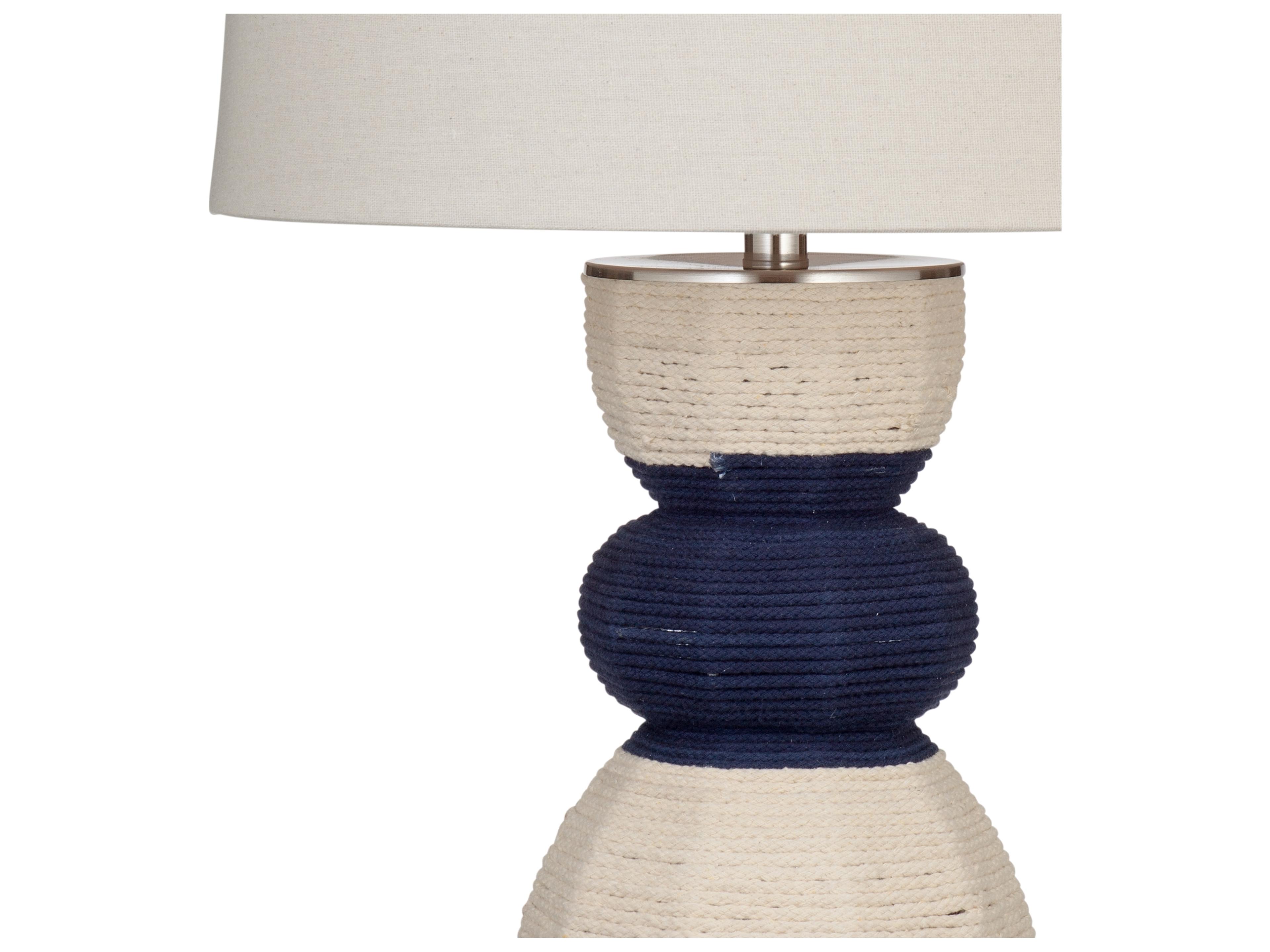 Bassett Mirror Blue Natural White Buffet Lamp