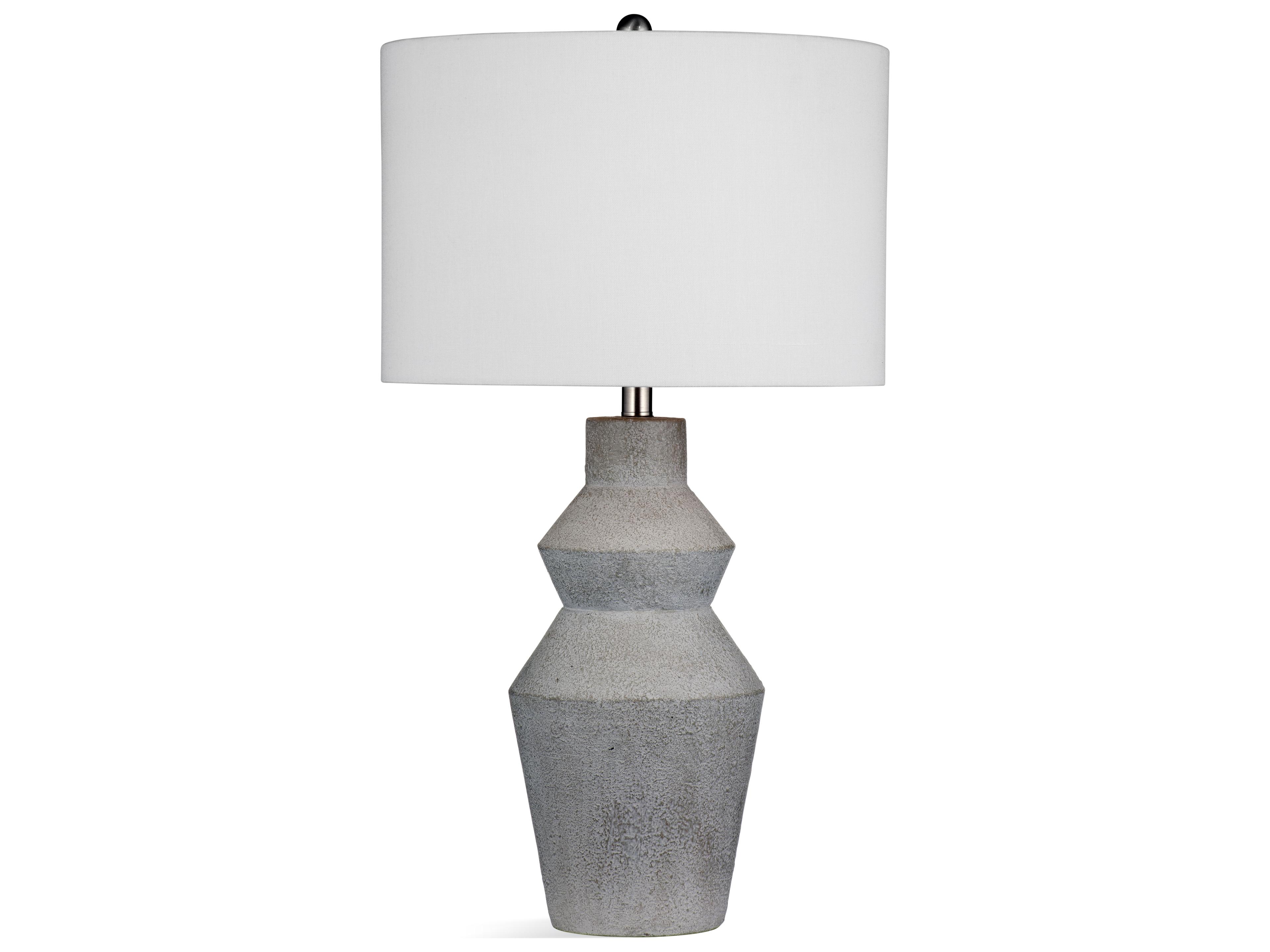 Bassett Mirror Cement Gray Buffet Lamp