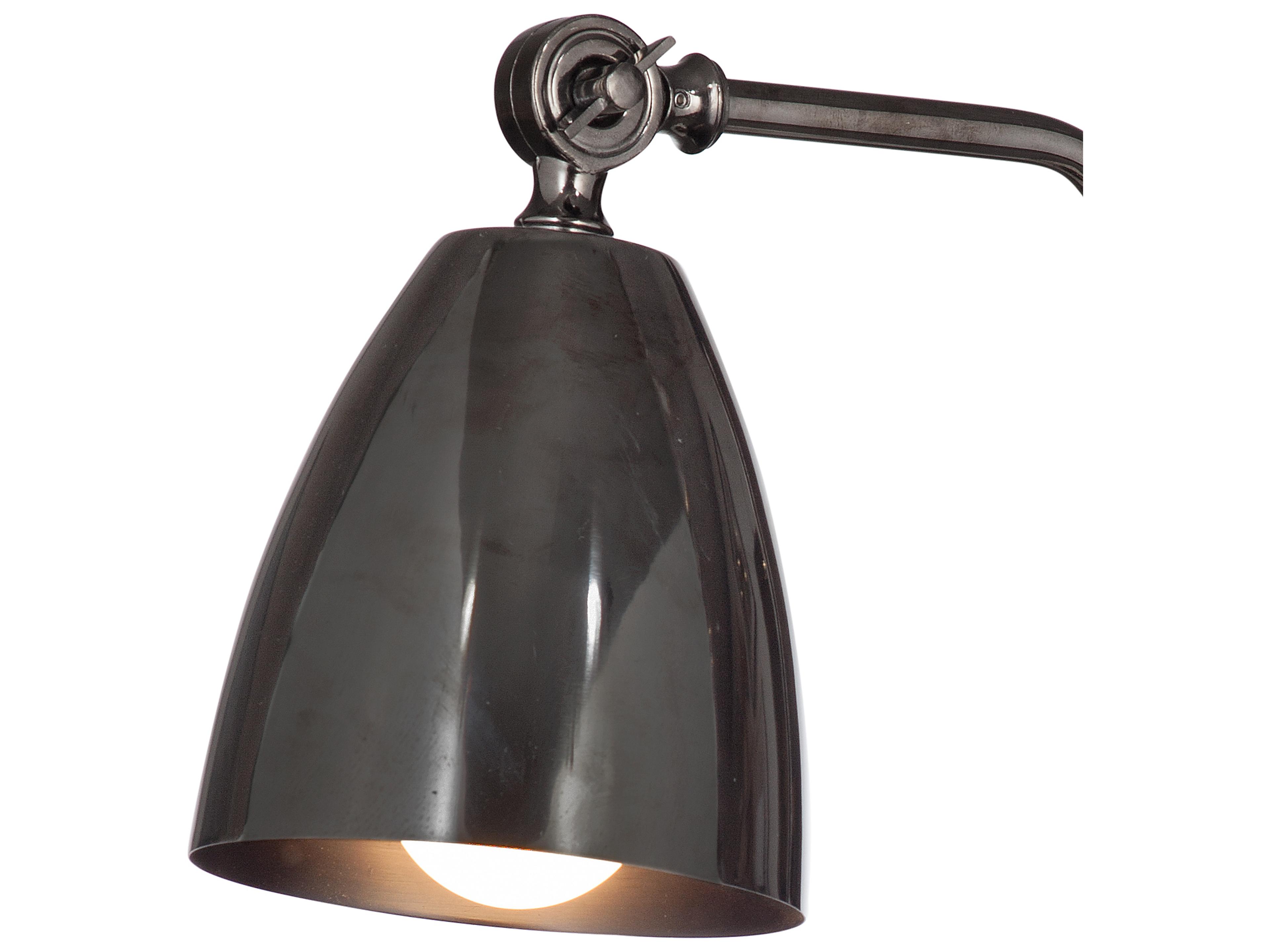 Bassett Mirror Black Nickel Table Lamp