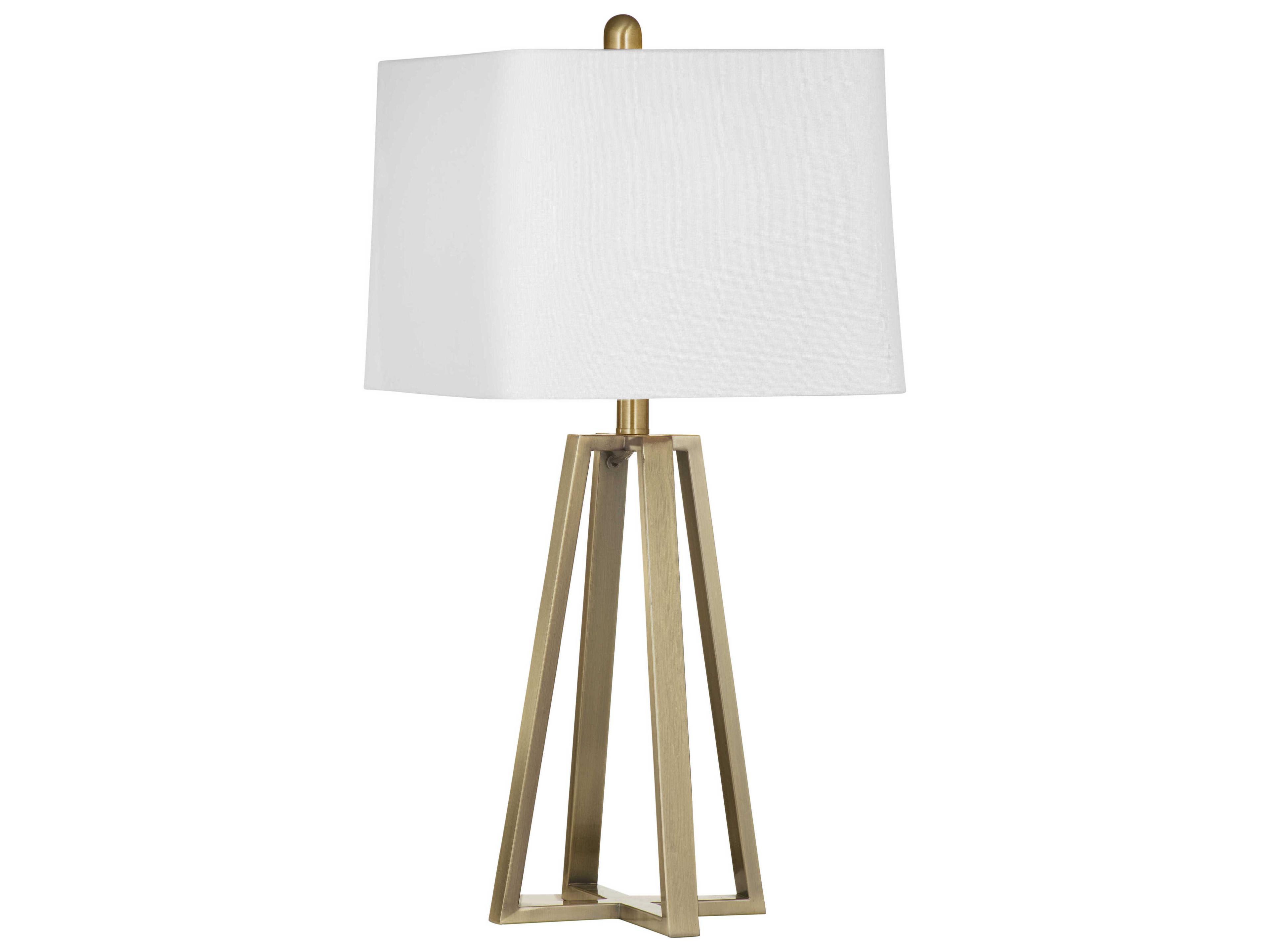 Bassett Mirror Brass Beryl Table Lamp