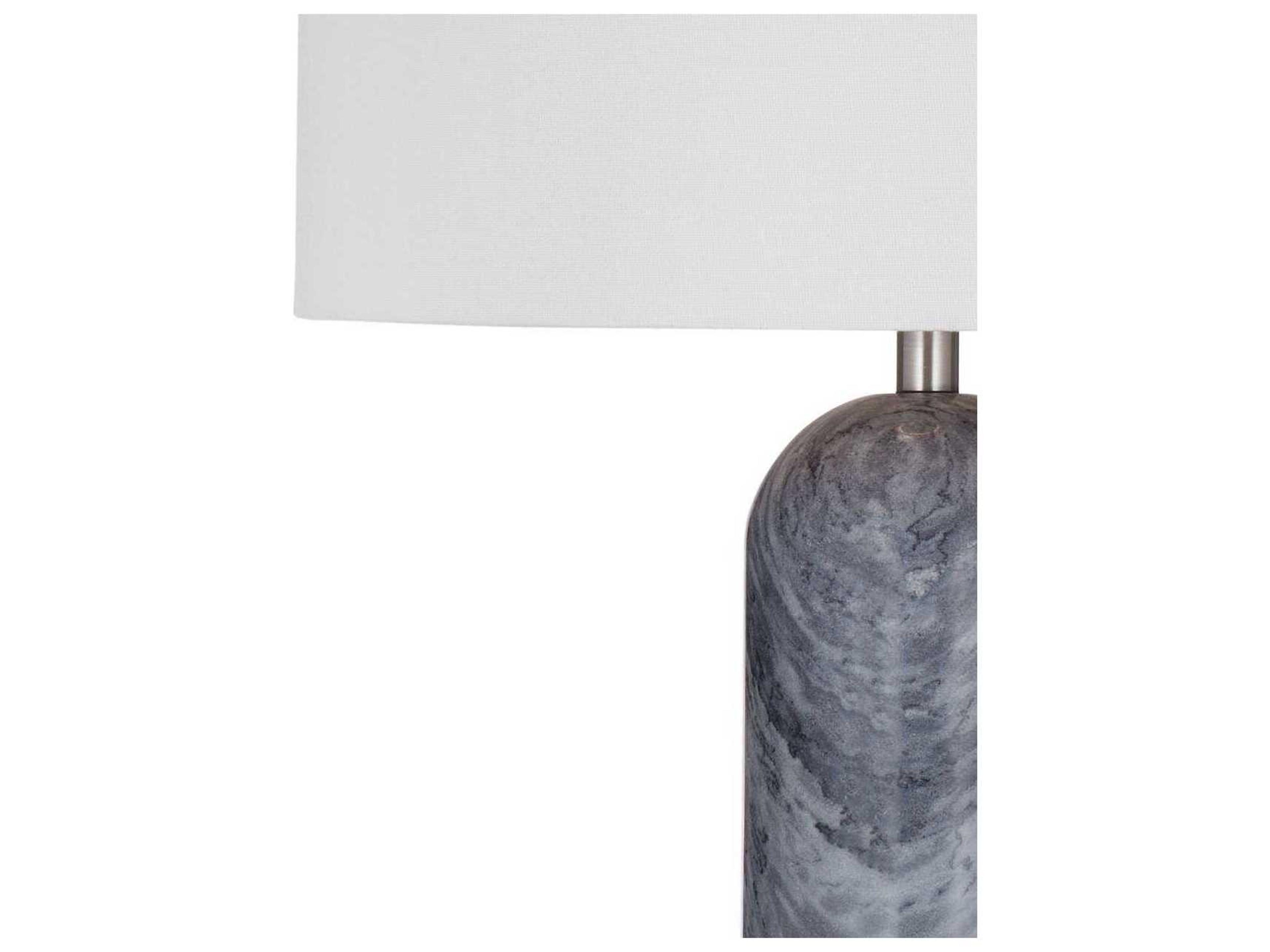 Bassett Mirror Gray Sassandra Table Lamp
