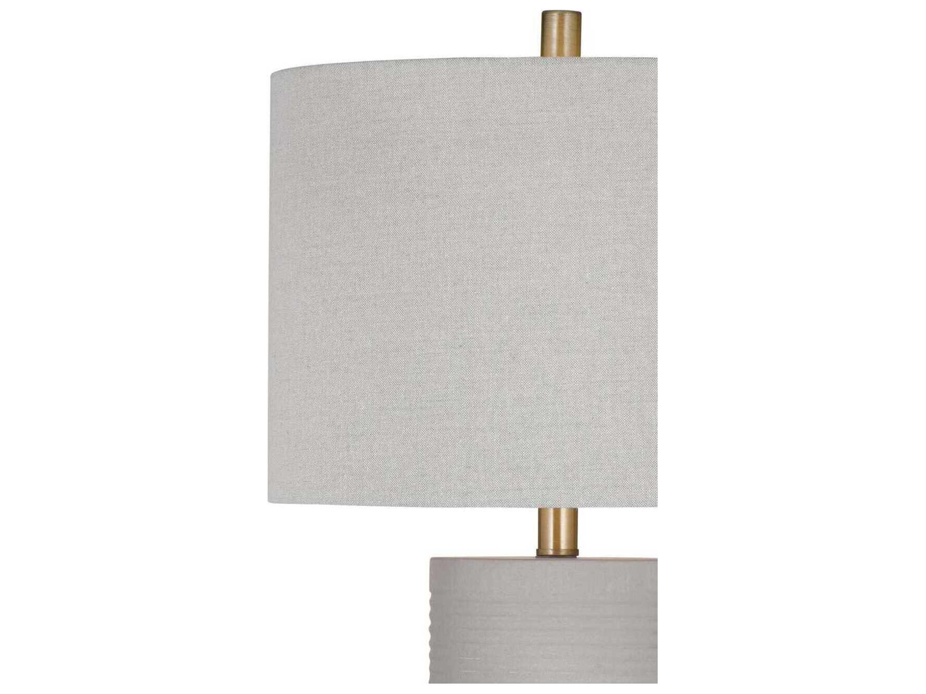Bassett Mirror Gray Tano Table Lamp