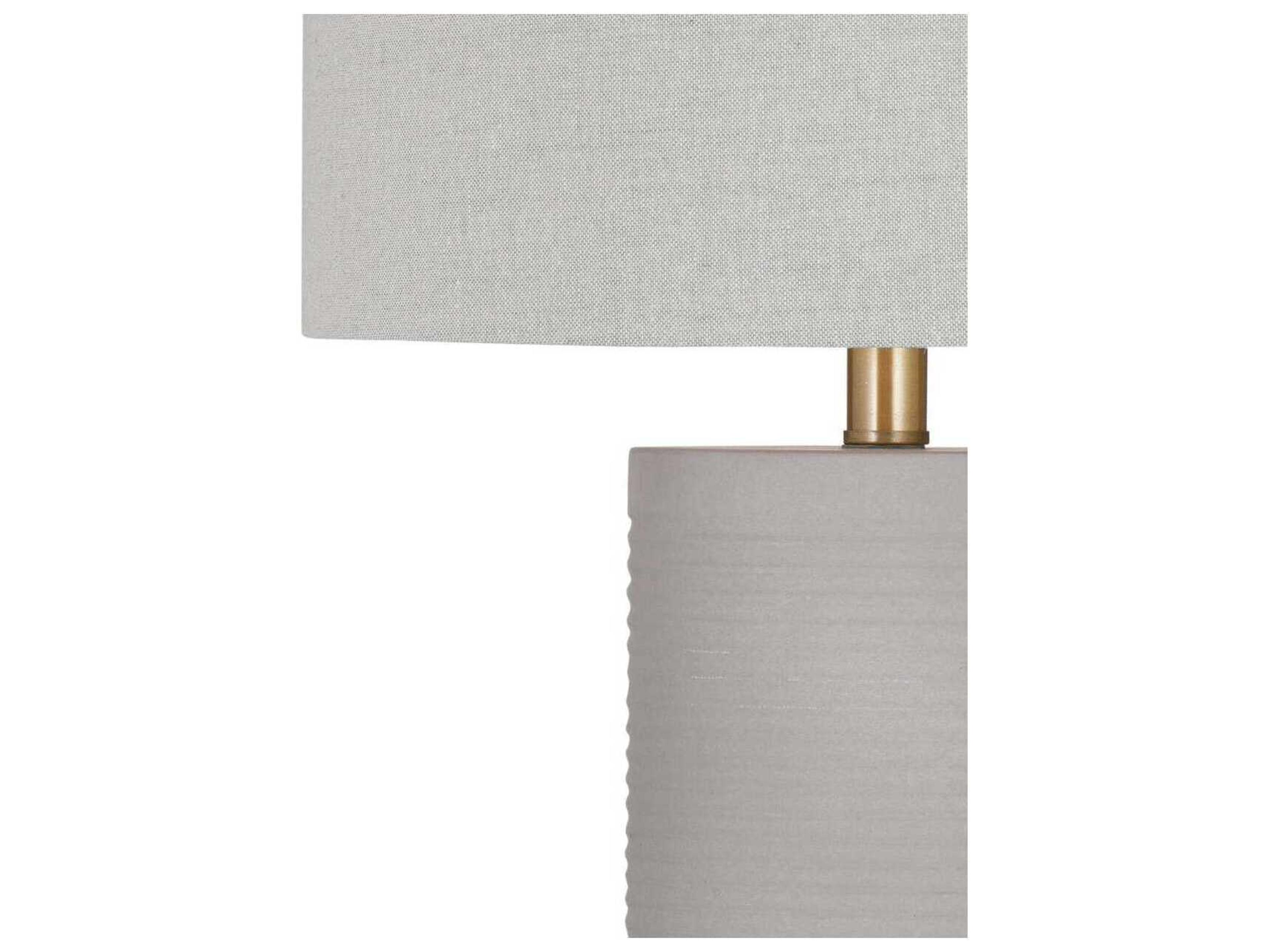 Bassett Mirror Gray Tano Table Lamp