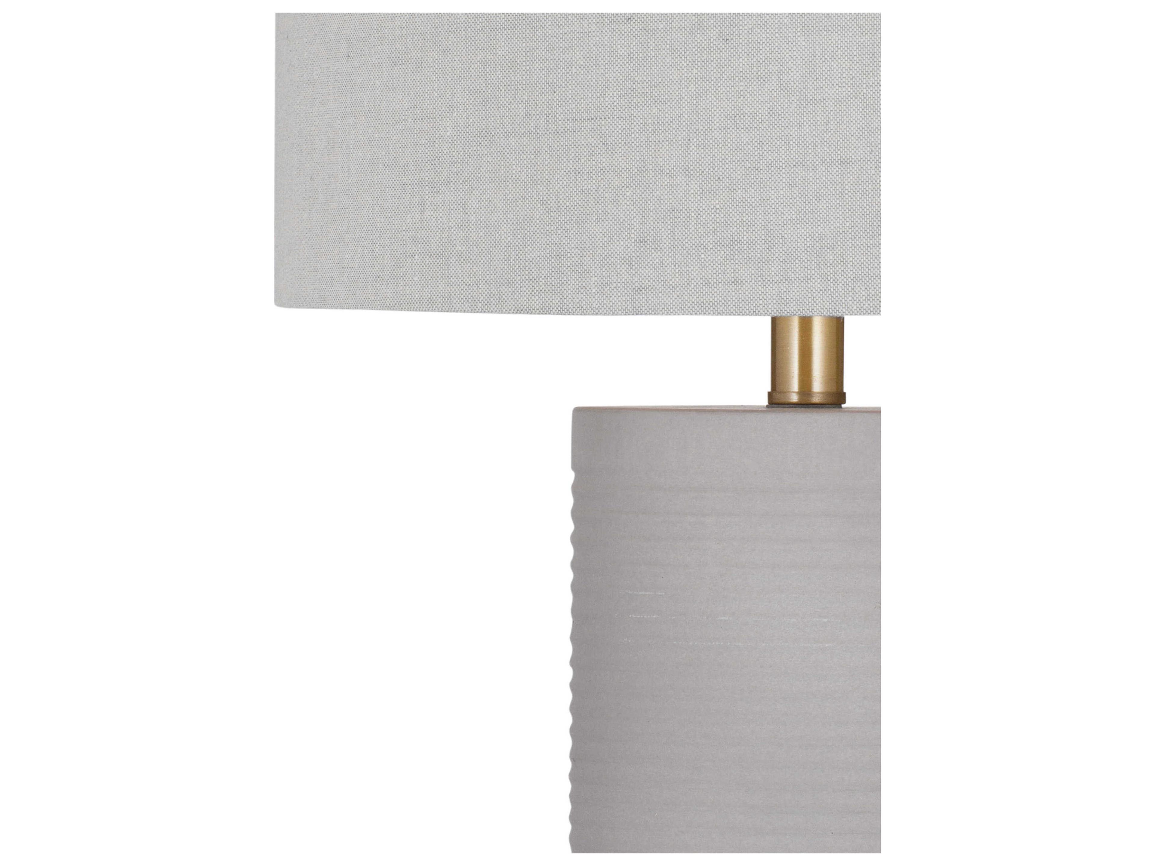 Bassett Mirror Gray Tano Table Lamp