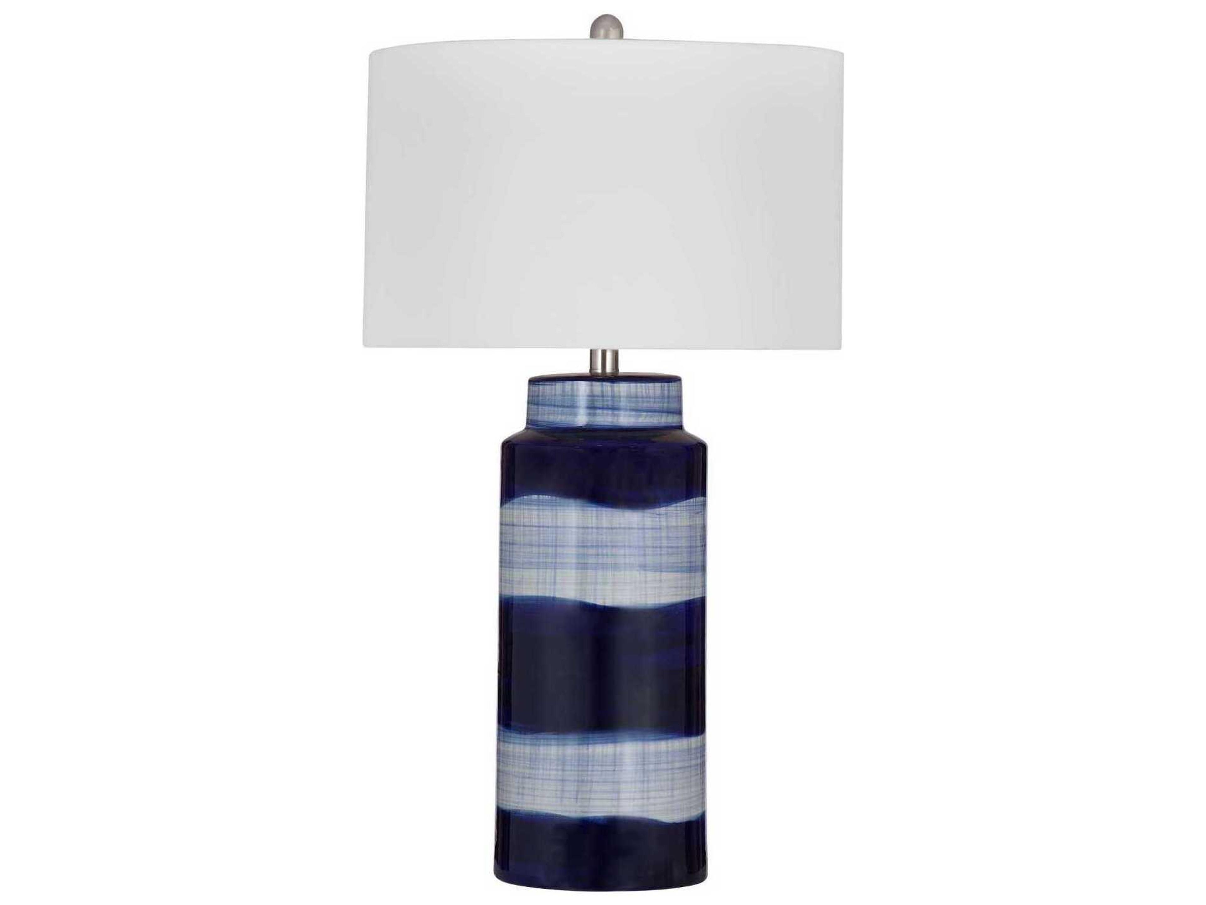 Blue Shire Table Lamp