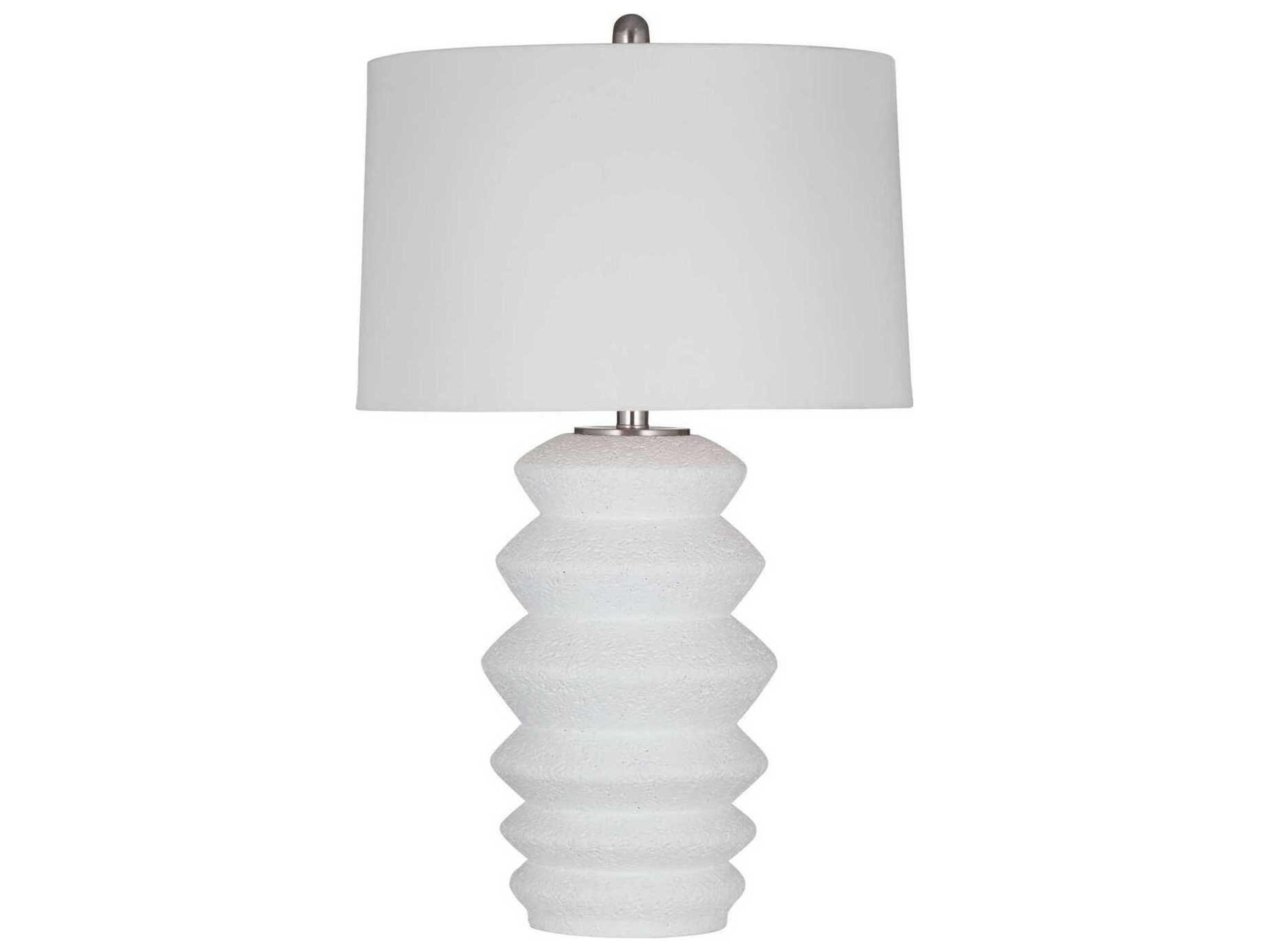 White Hess Table Lamp