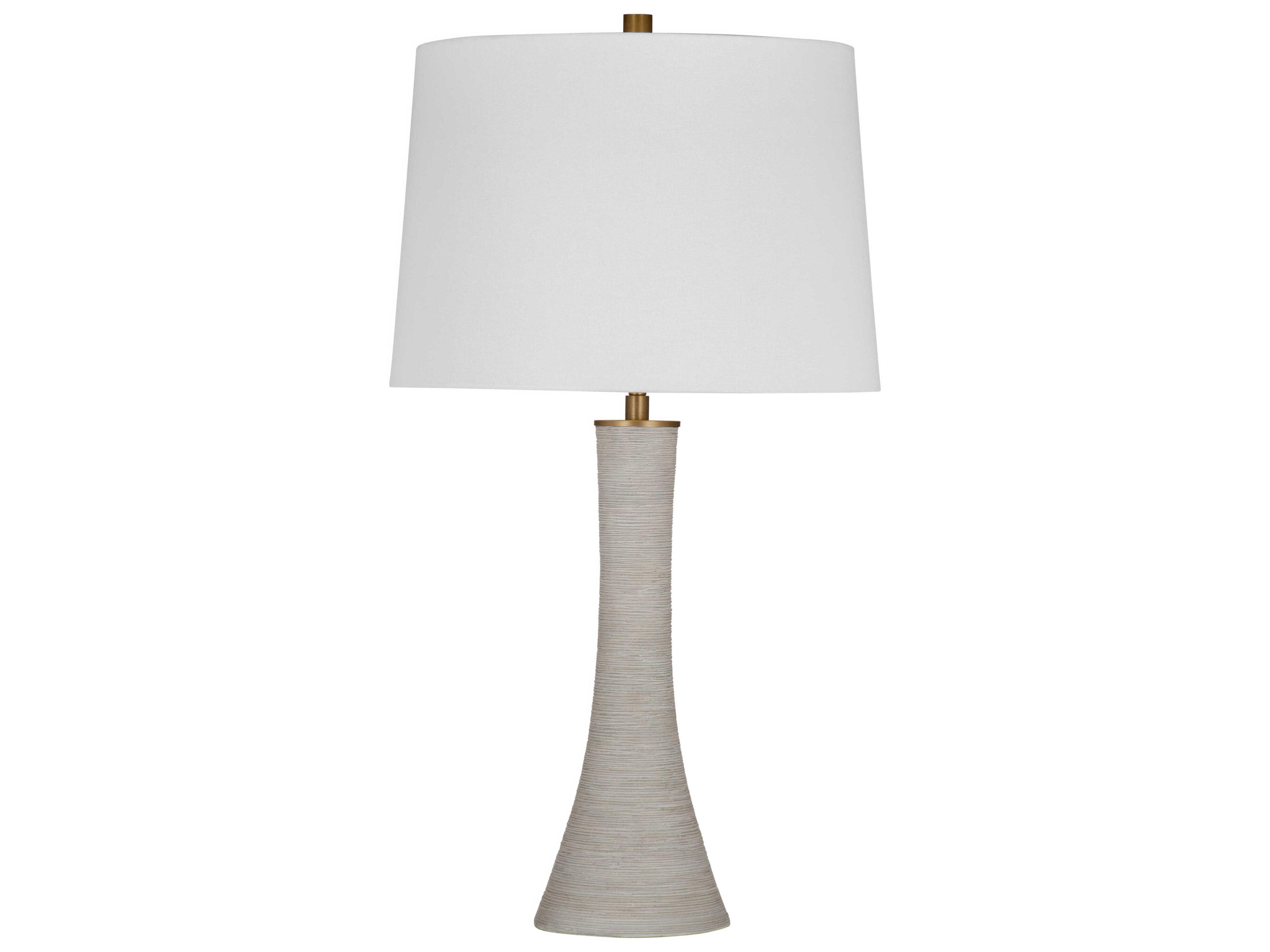 Bassett Mirror Ranier Gray Table Lamp