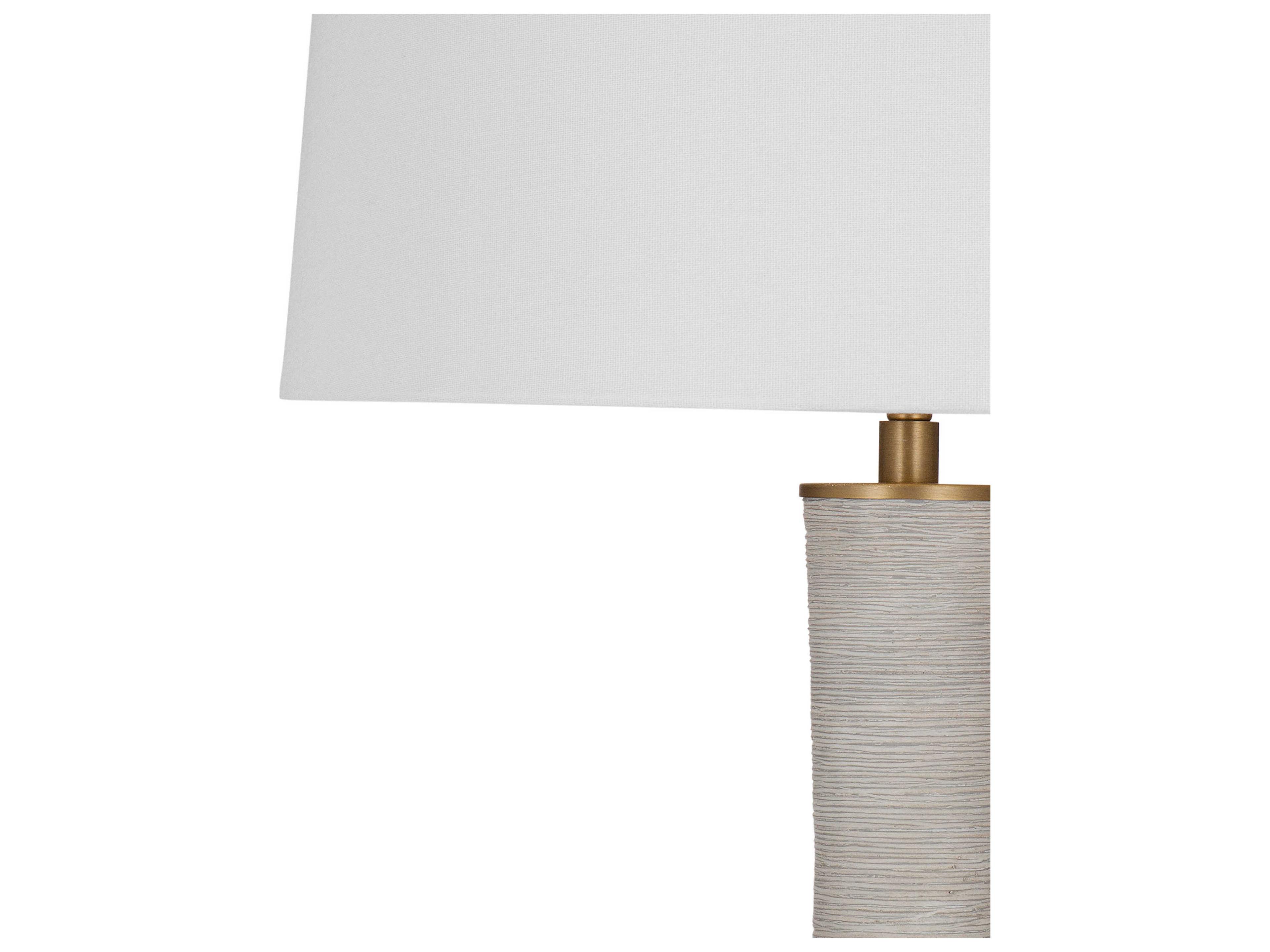Bassett Mirror Ranier Gray Table Lamp
