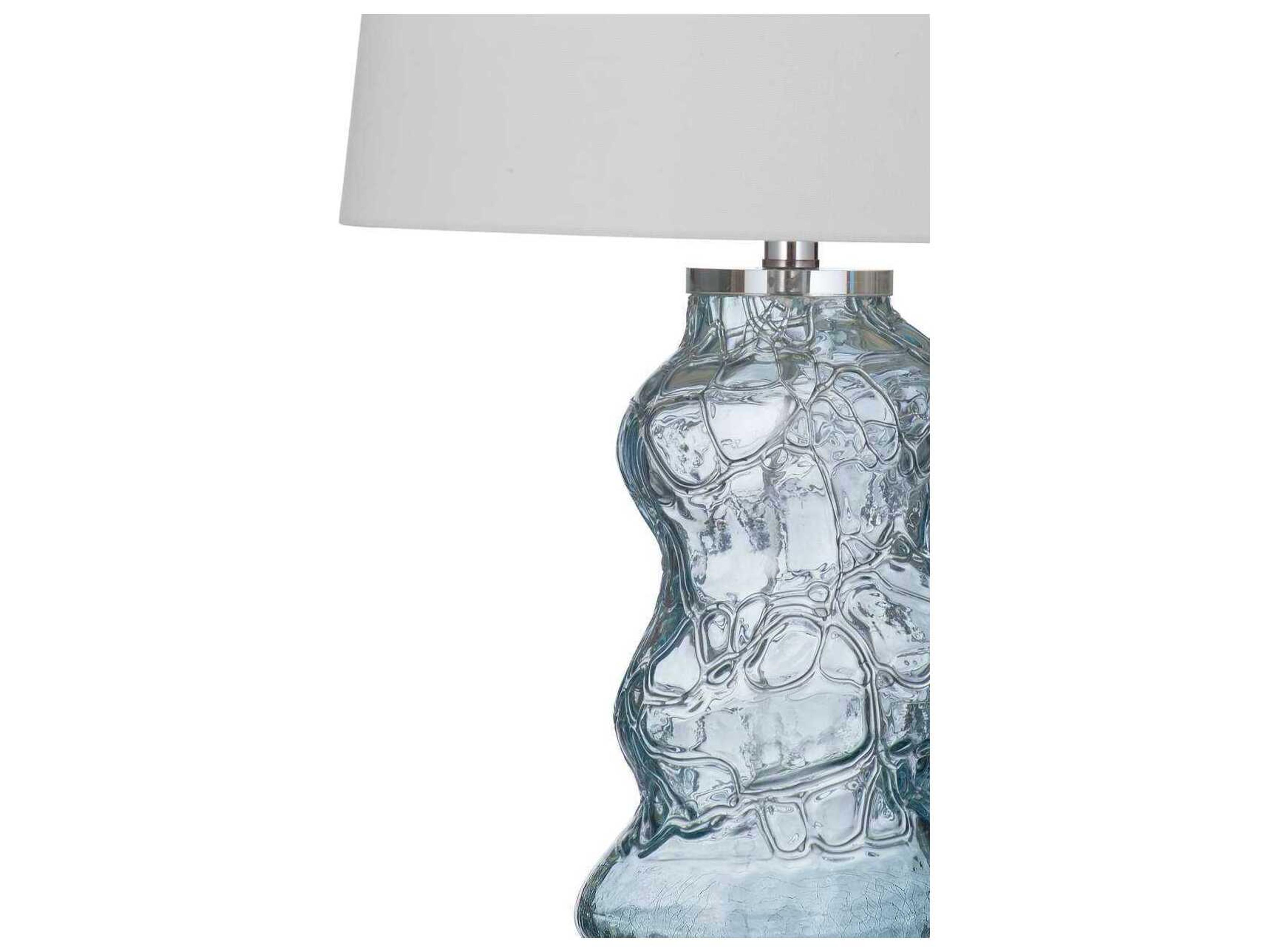 Bassett Mirror Blue Atchison Table Lamp