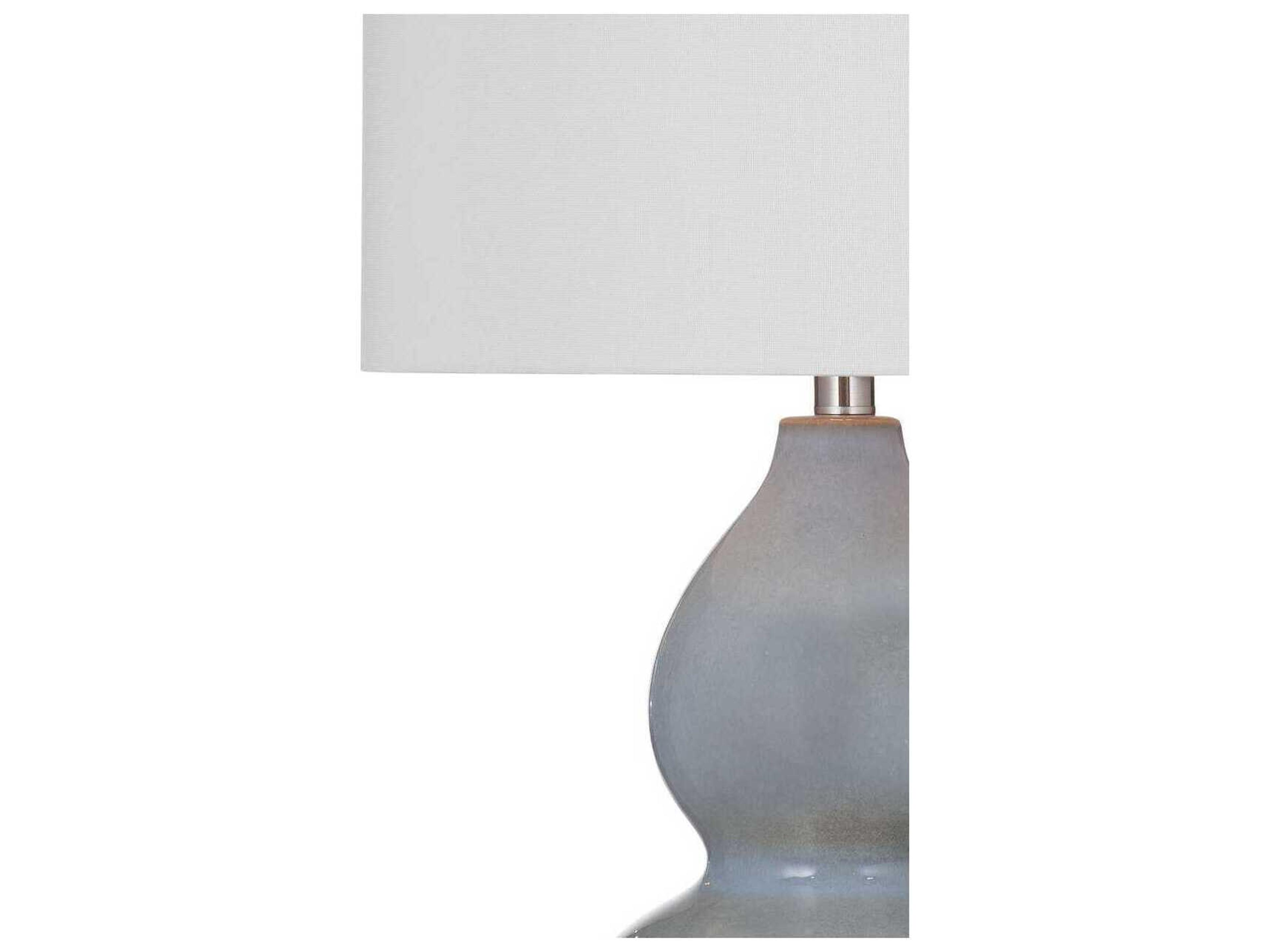 Bassett Mirror Gray Celburne Table Lamp